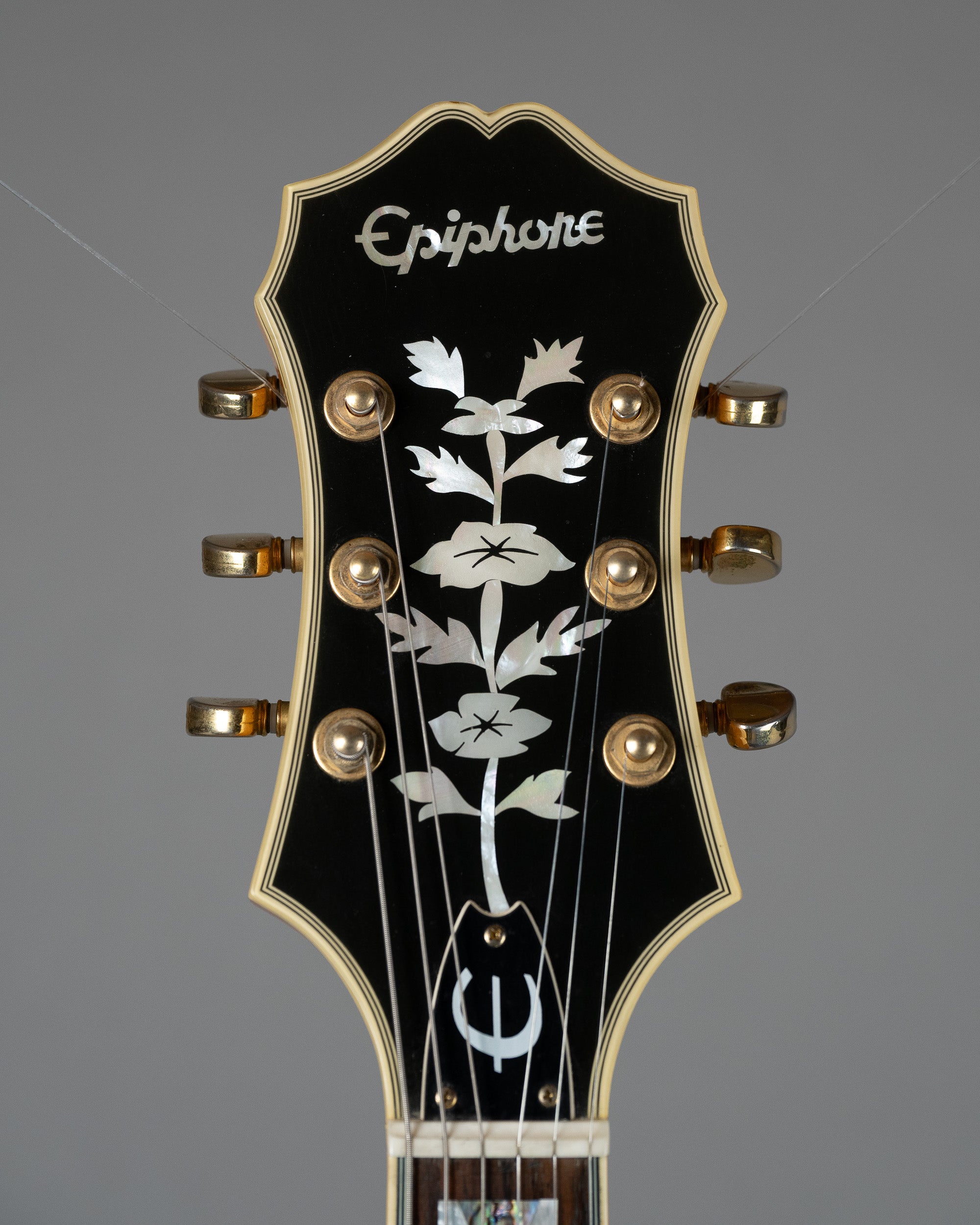 2007 Epiphone Sheraton II (Natural Gloss, Korea, Seymour Duncan Pickups, Hiscox Case)