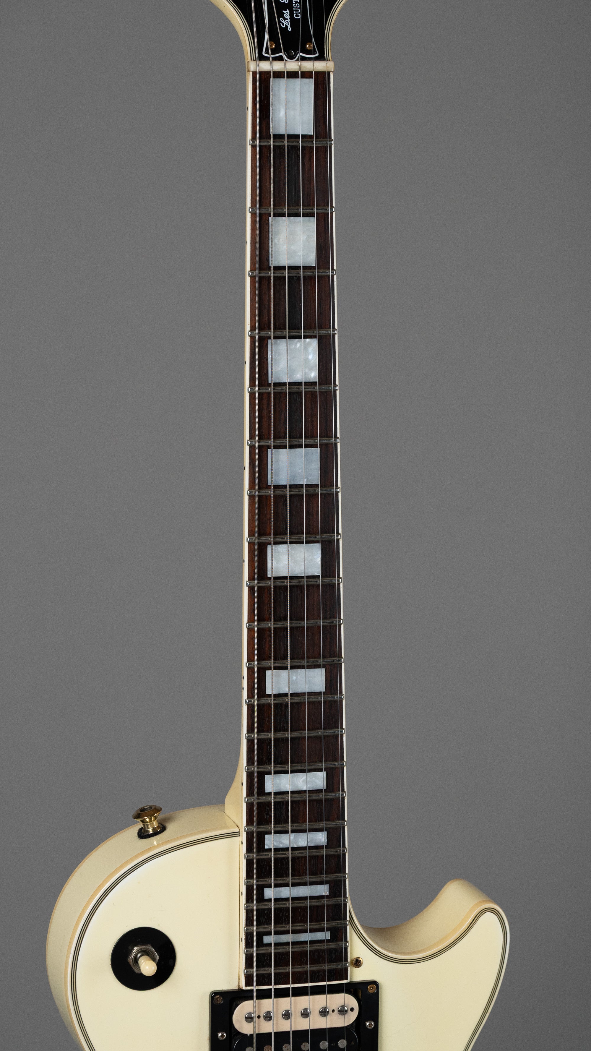 c1996 Epiphone Les Paul Custom Yamano Gakki (Japan, White, HSC)