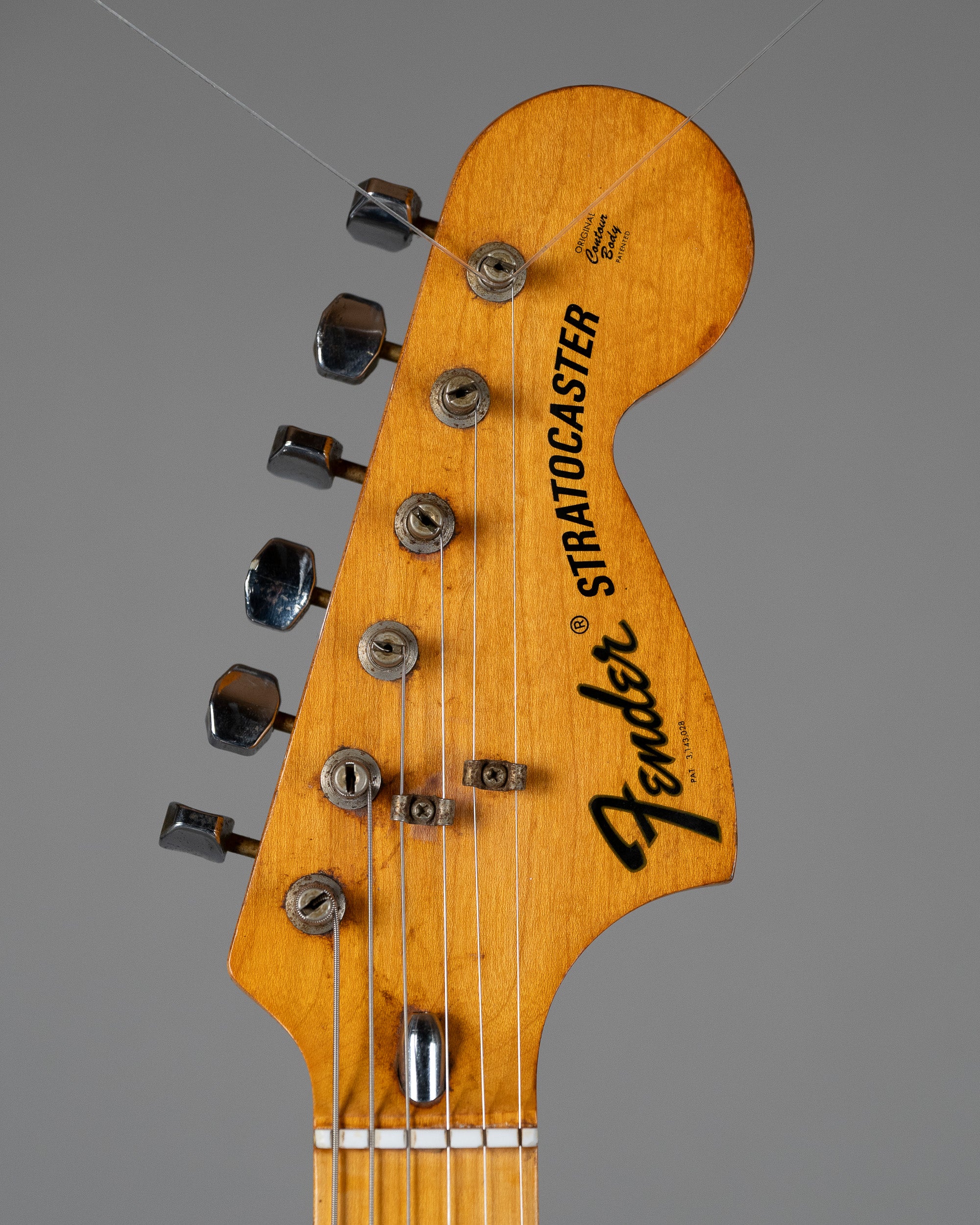 1974 Fender Stratocaster (USA, Poplar Body, Sunburst, OHSC)