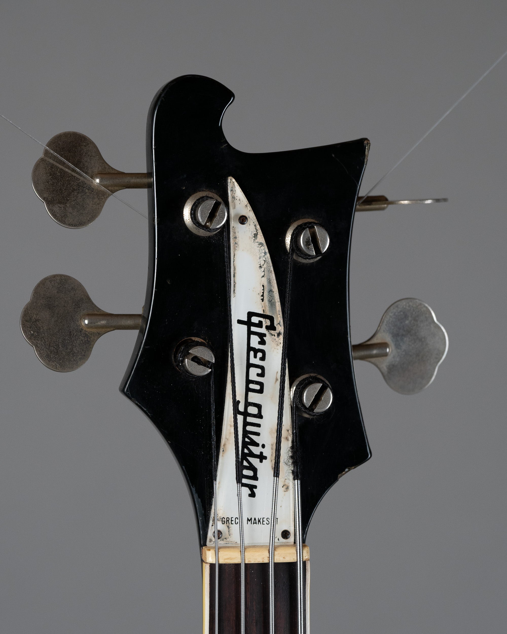 1979 Greco 'Rickenbacker 4001 Copy' Bass (Japan, Left Handed, Black, Fretless)