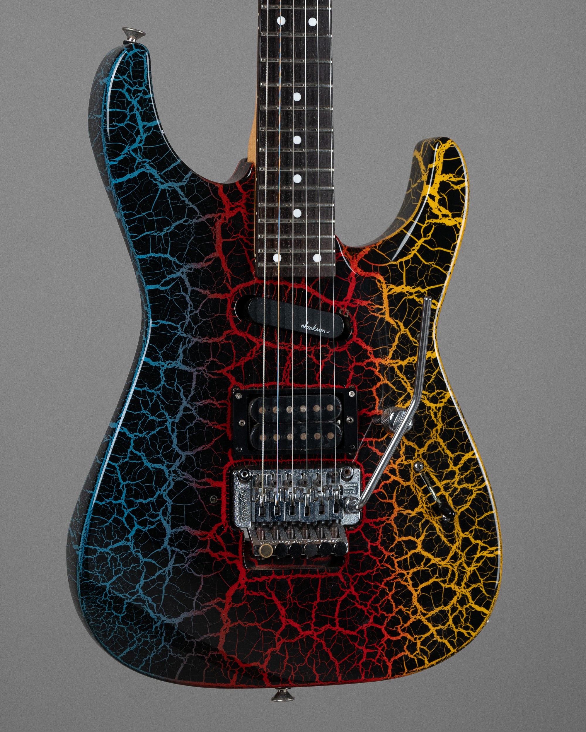 1988 Charvel Fusion Deluxe (Japan, Rainbow Crackle)