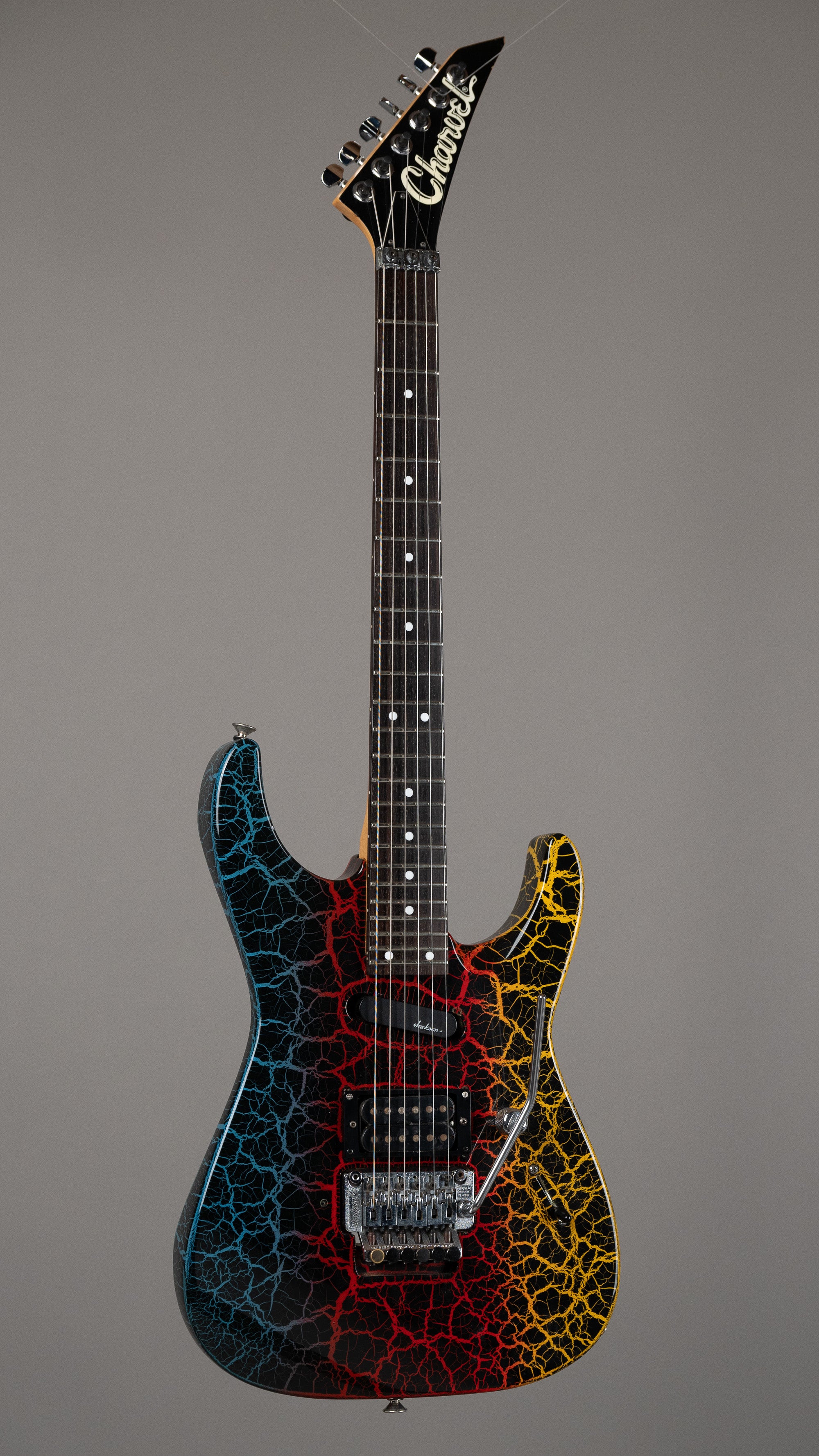 1988 Charvel Fusion Deluxe (Japan, Rainbow Crackle)