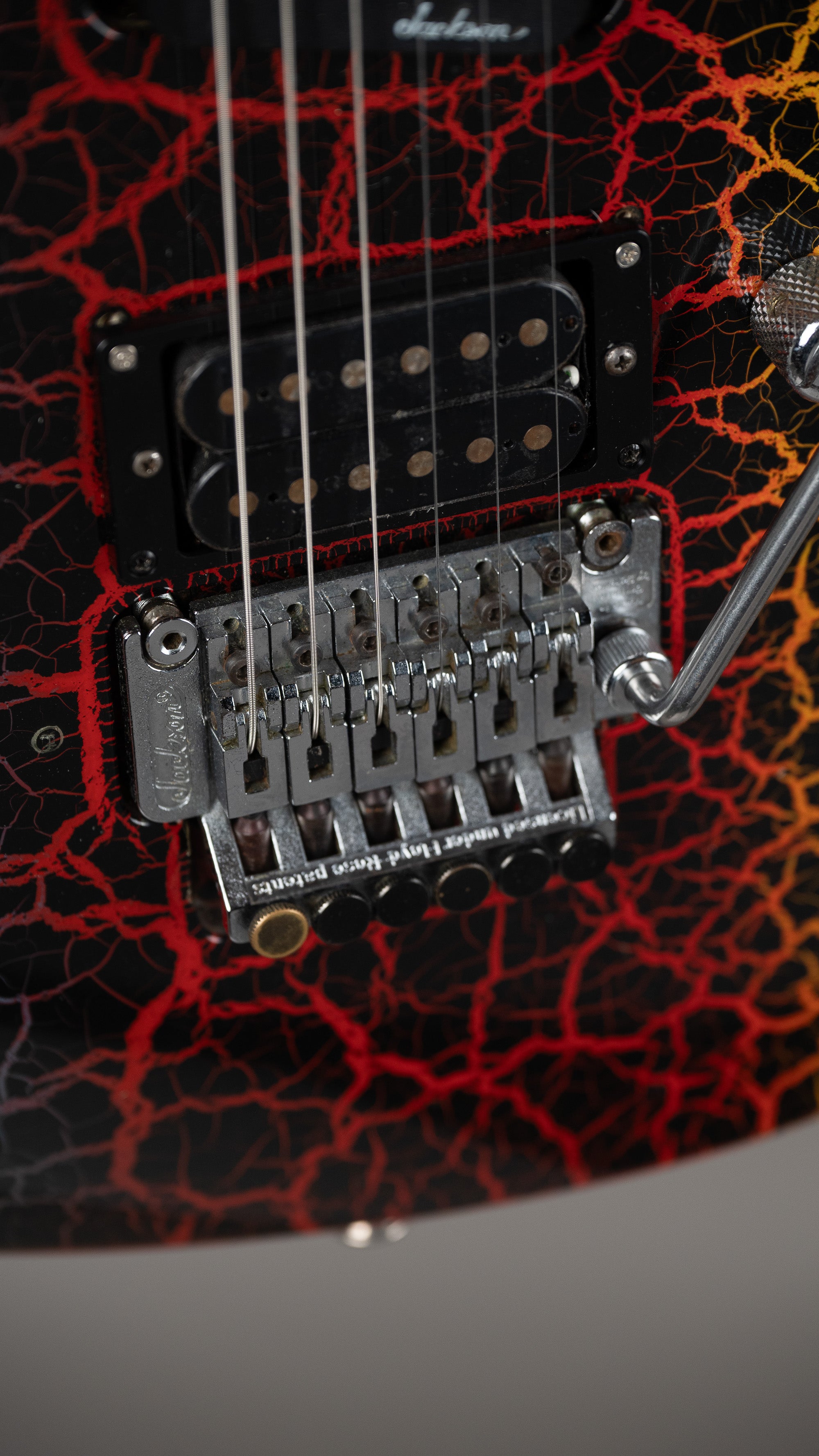 1988 Charvel Fusion Deluxe (Japan, Rainbow Crackle)