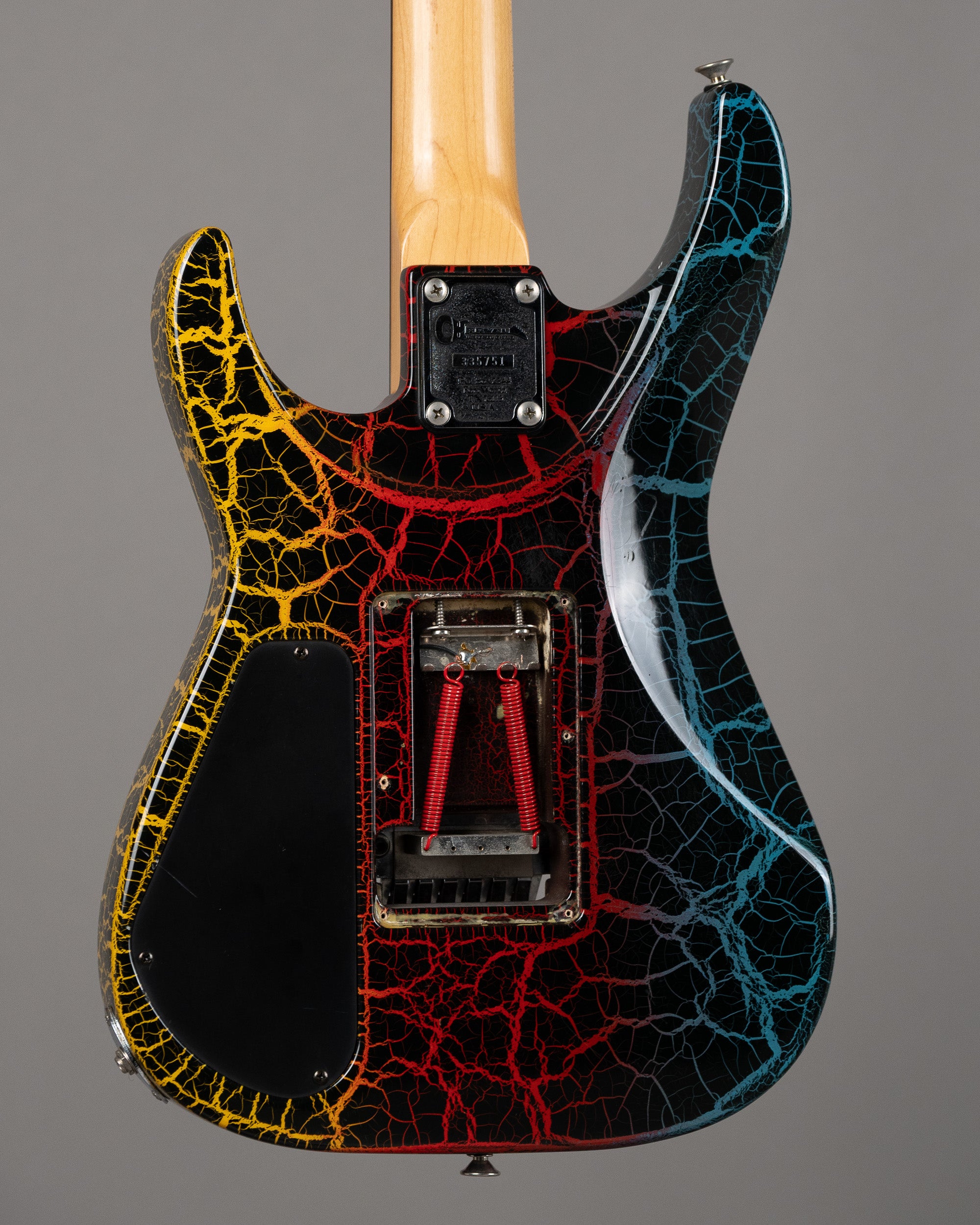 1988 Charvel Fusion Deluxe (Japan, Rainbow Crackle)
