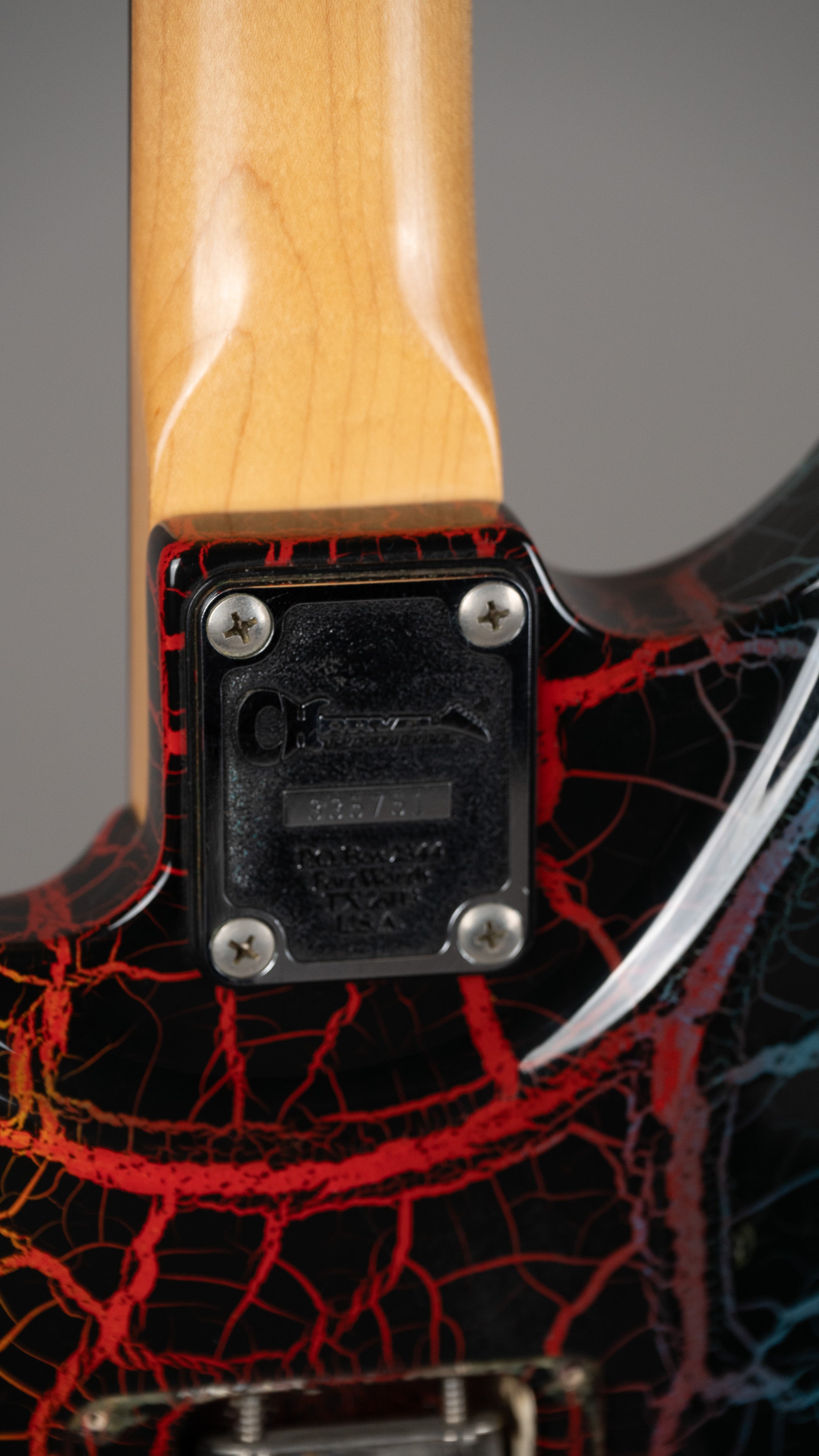 1988 Charvel Fusion Deluxe (Japan, Rainbow Crackle)