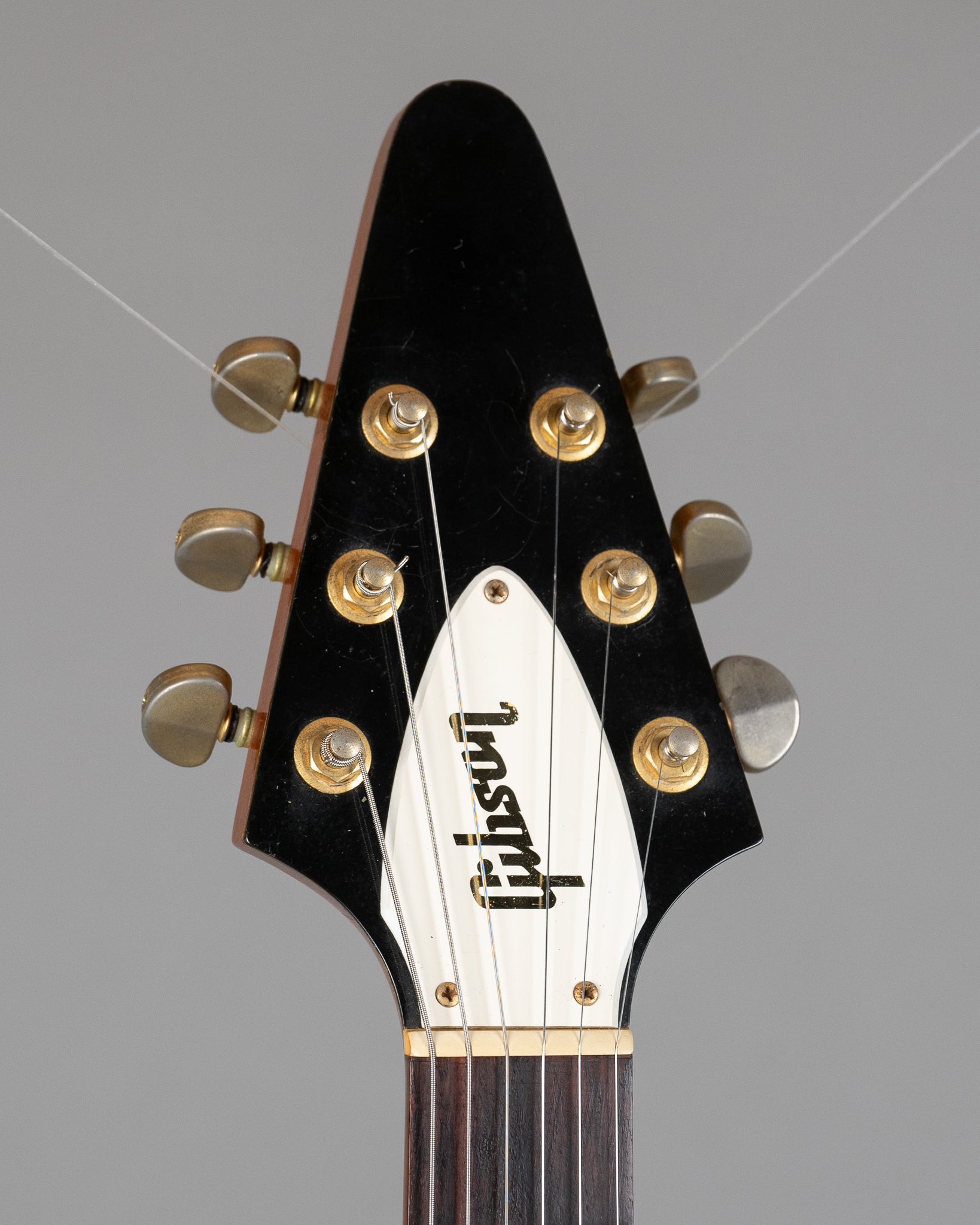 2001 Gibson LTD 58 Reissue Flying V (USA, Natural, HSC)