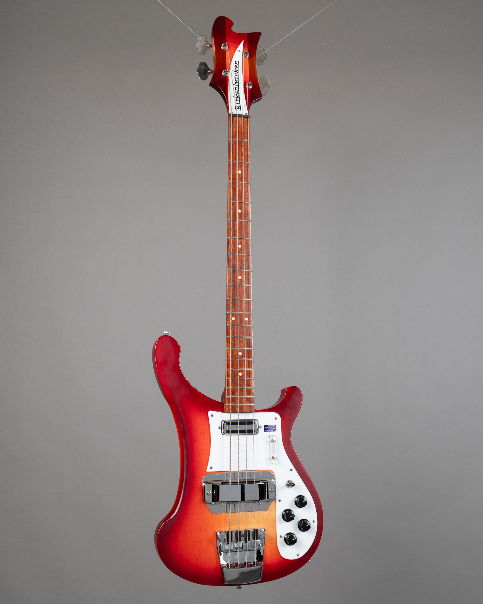 2009 Rickenbacker 4001V63 Bass (USA, Fireglo, OHSC)
