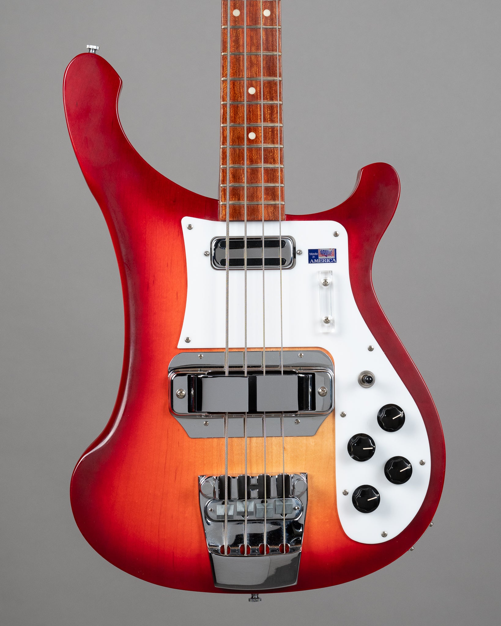2009 Rickenbacker 4001V63 Bass (USA, Fireglo, OHSC)