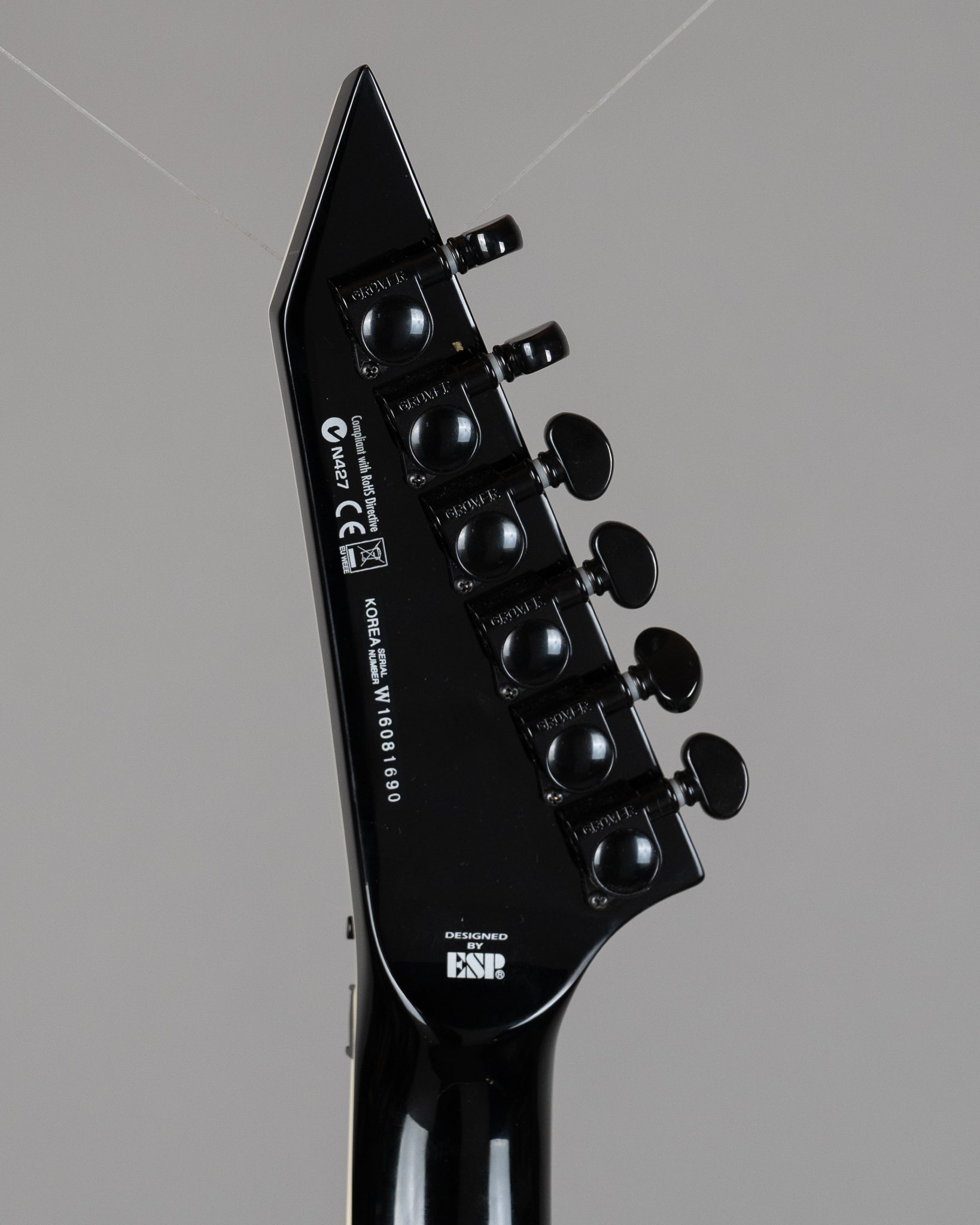 2016 LTD Jeff Hanneman JH-600 (Korea, Black, OHSC)