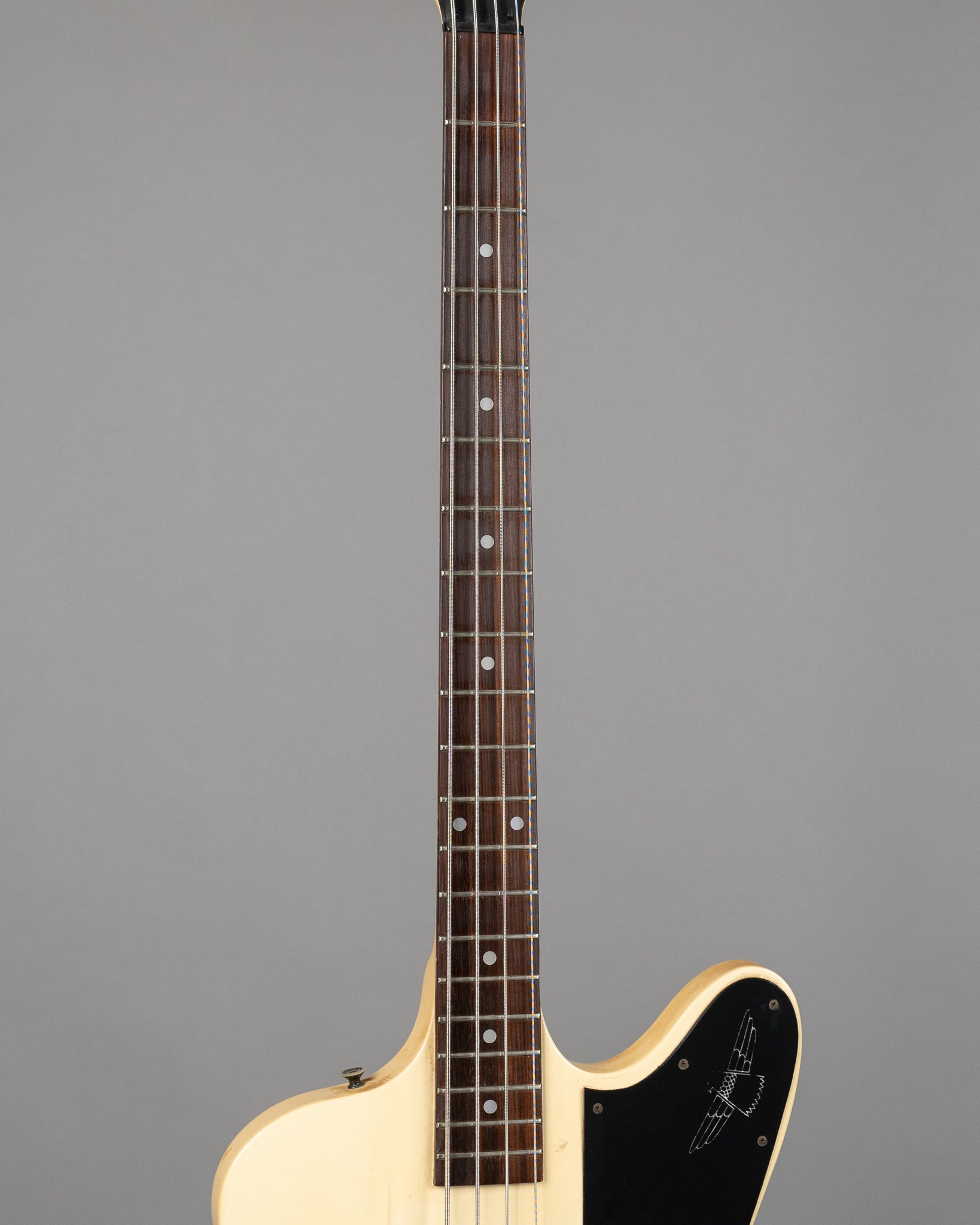 1989 Greco TB-65 Thunderbird Bass (Japan, Alpine White)