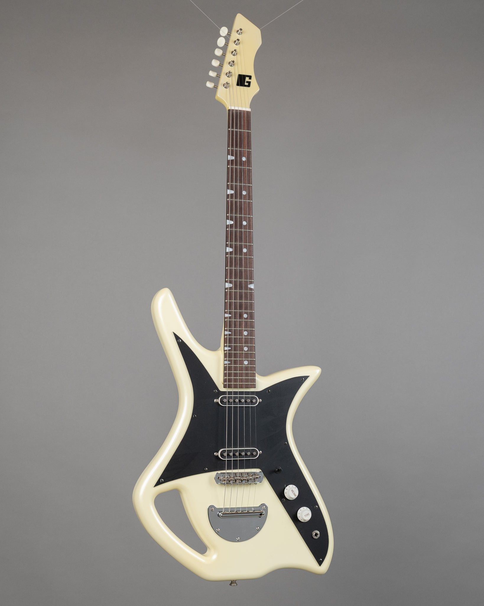 c1999 Guyatone LG-160T Re-Issue (Japan, Pearl White)