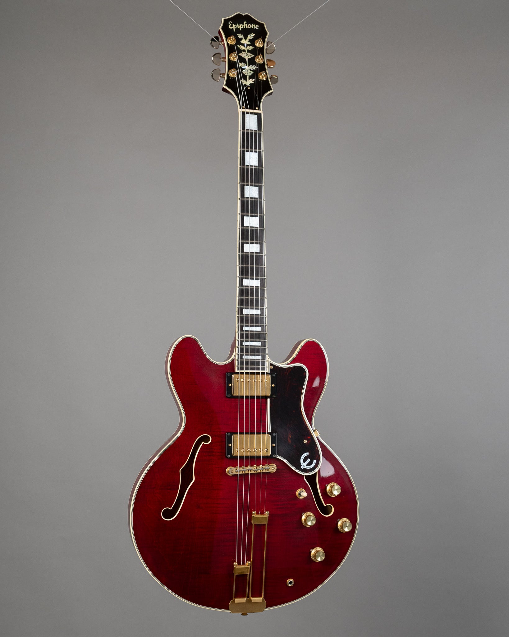 c1981 Epiphone Sheraton (Japan, Wine Red)