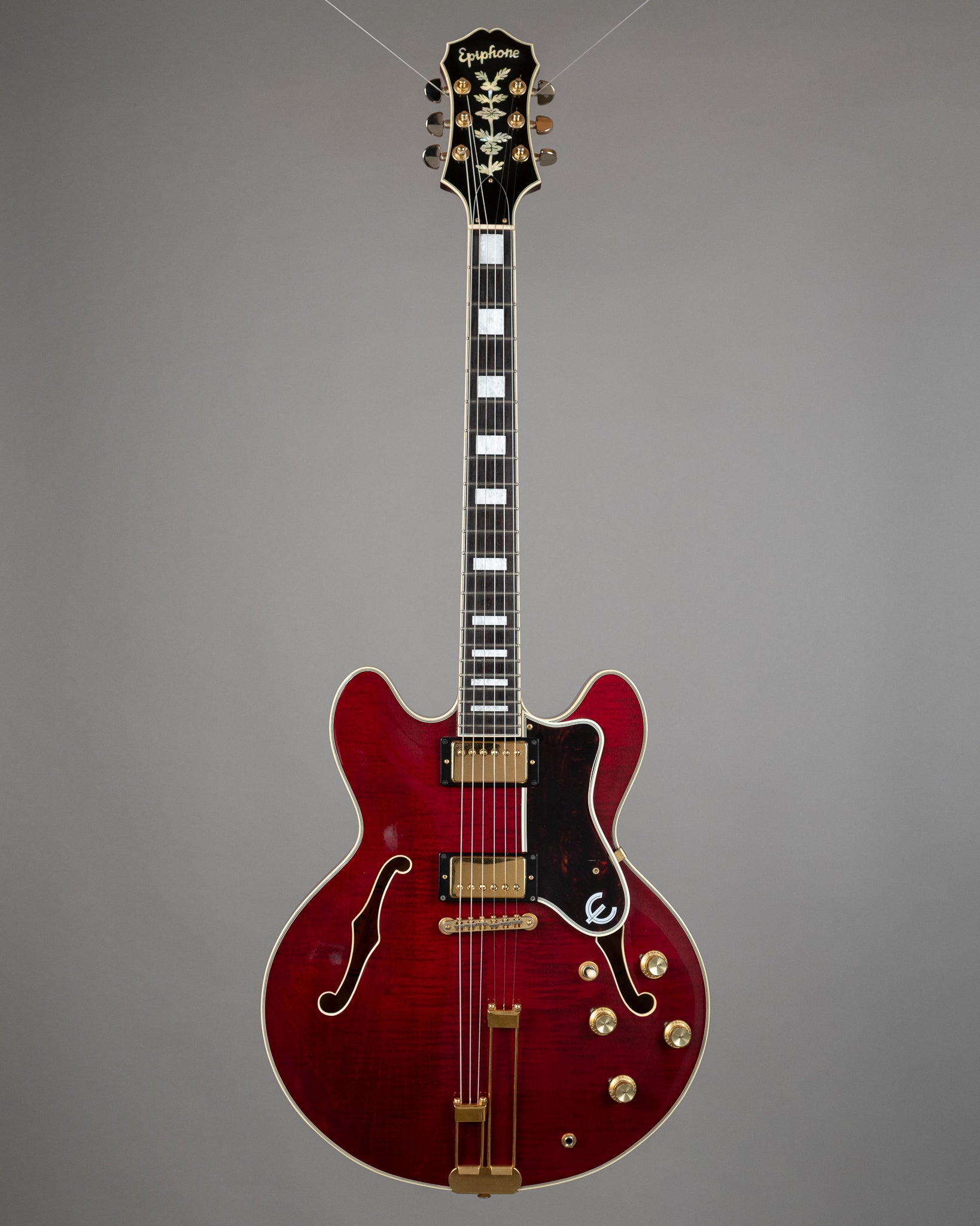 c1981 Epiphone Sheraton (Japan, Wine Red)