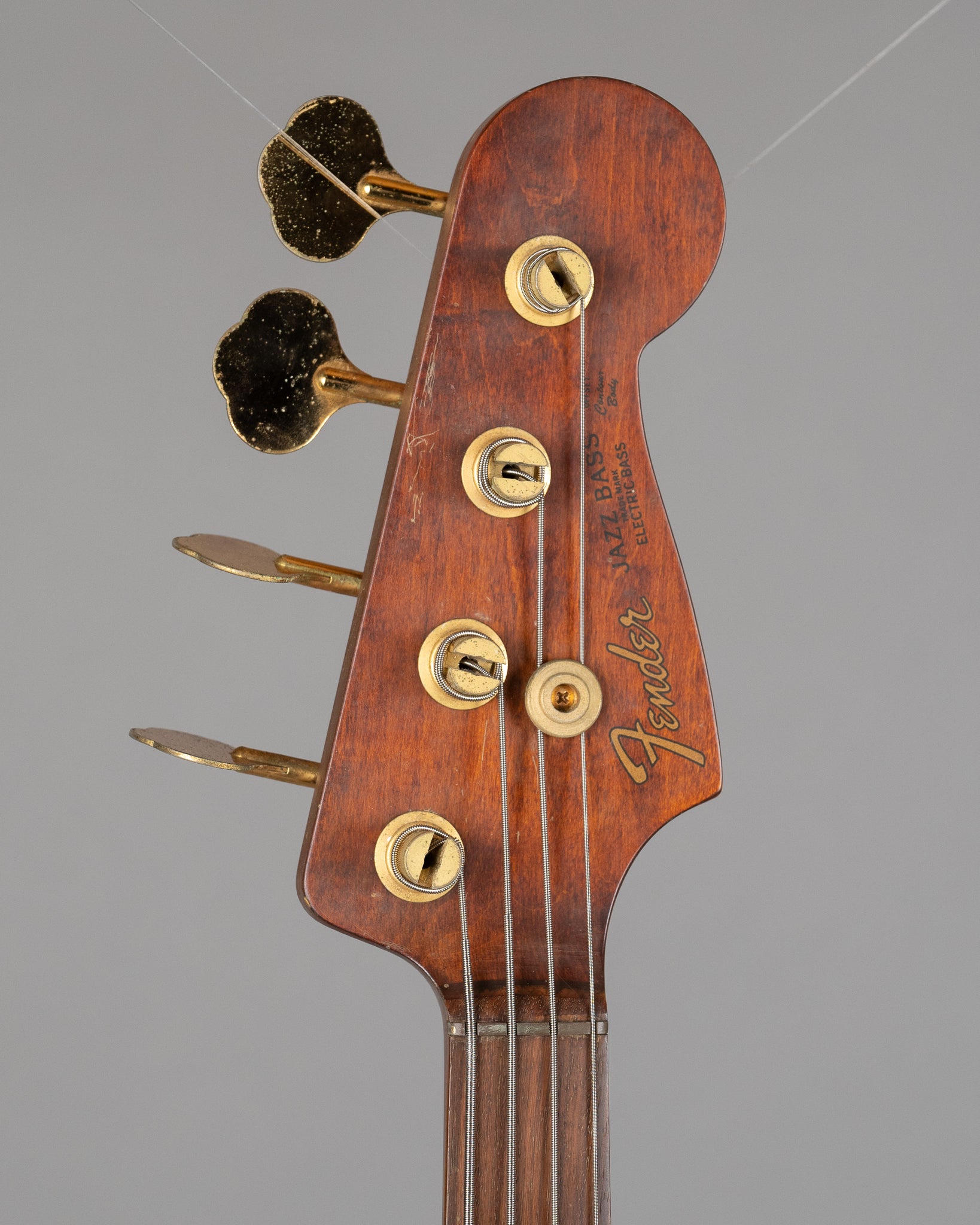 1991 Fender Walnut Fretless Jazz Bass (Japan, Walnut, Bartolini Pickups)