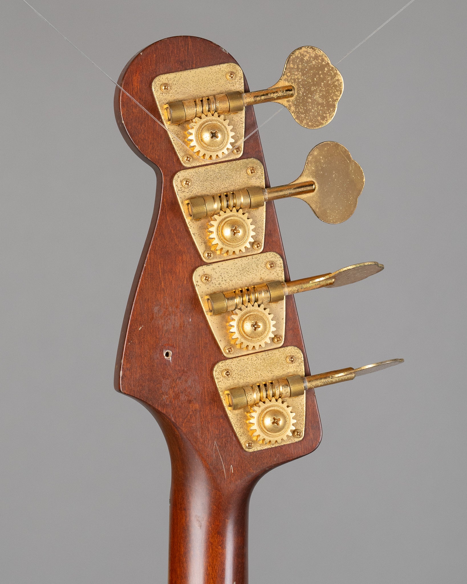 1991 Fender Walnut Fretless Jazz Bass (Japan, Walnut, Bartolini Pickups)