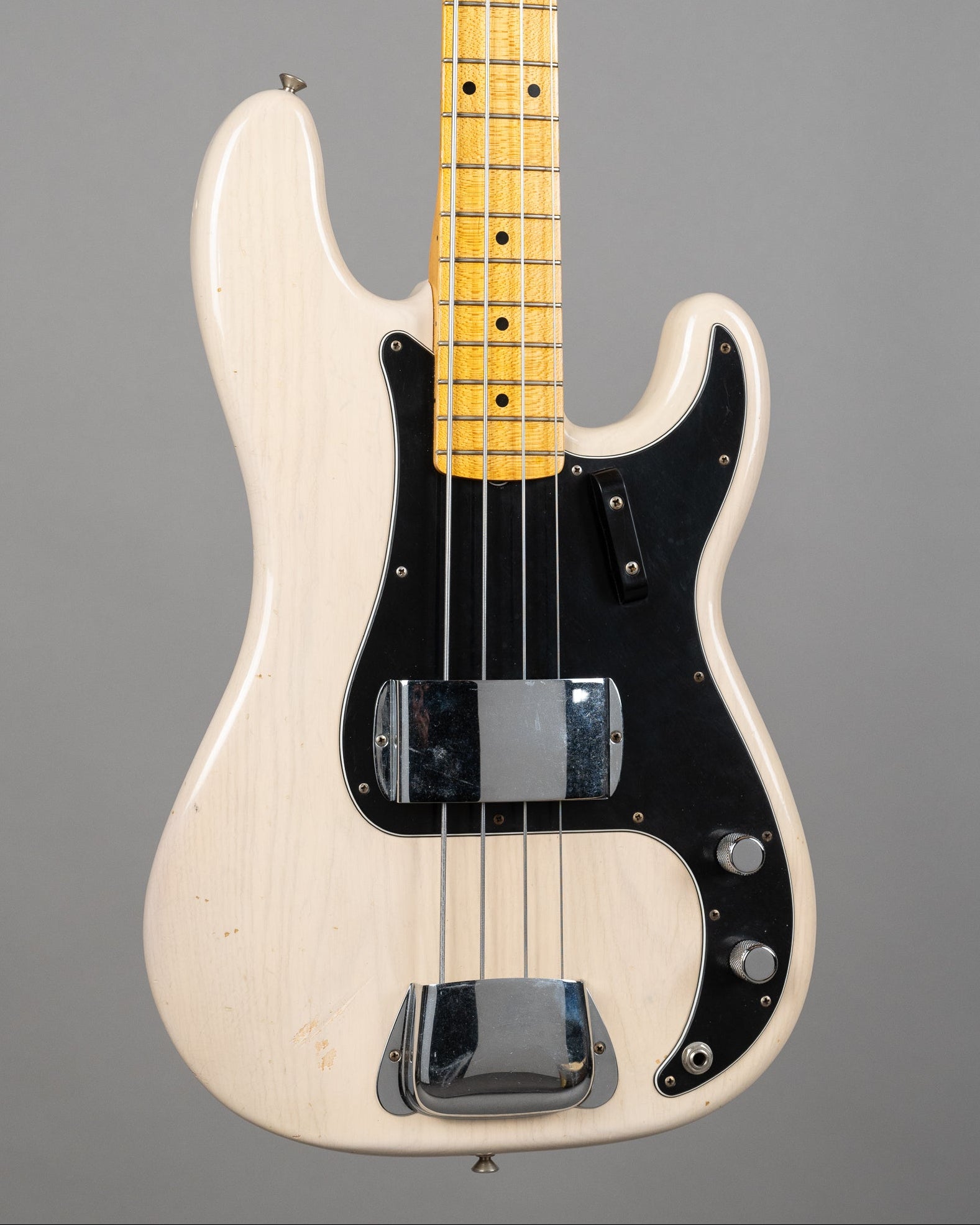 2024 Fender Custom Shop '70 P-Bass Journeyman' Precision Bass (USA, Dirty White Blonde, OHSC)