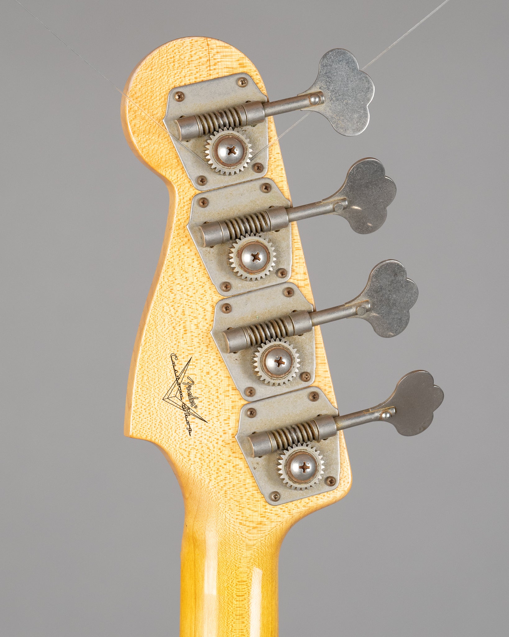 2024 Fender Custom Shop '70 P-Bass Journeyman' Precision Bass (USA, Dirty White Blonde, OHSC)