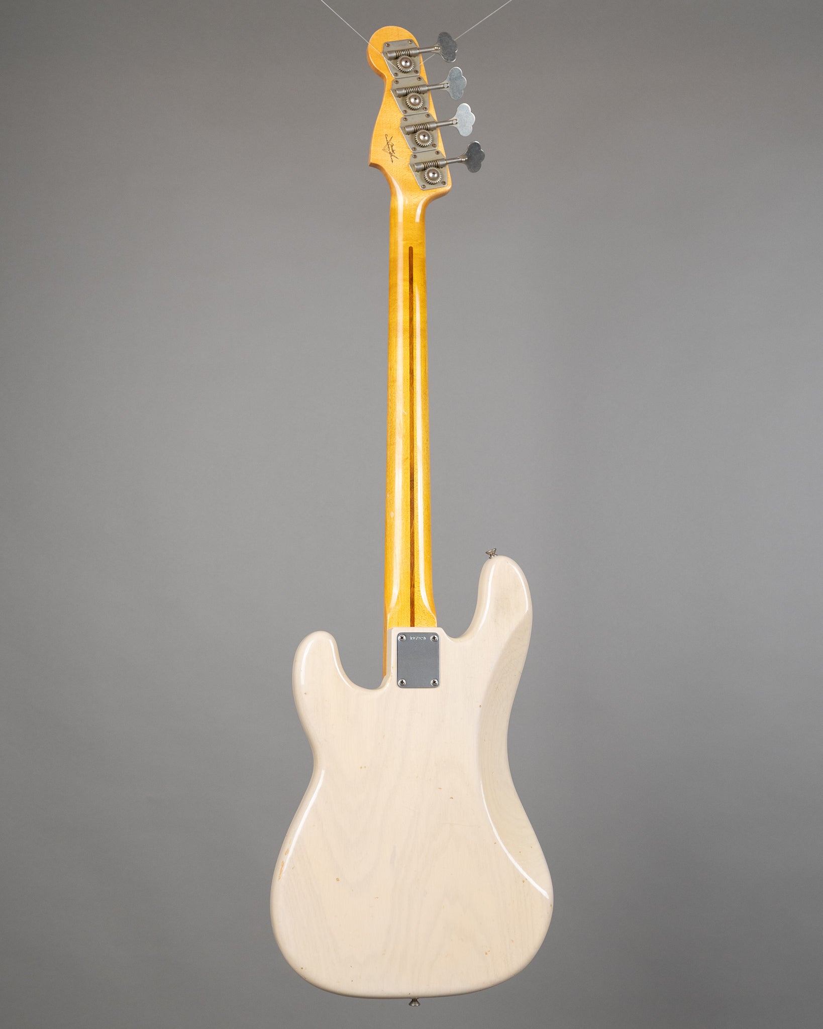 2024 Fender Custom Shop '70 P-Bass Journeyman' Precision Bass (USA, Dirty White Blonde, OHSC)