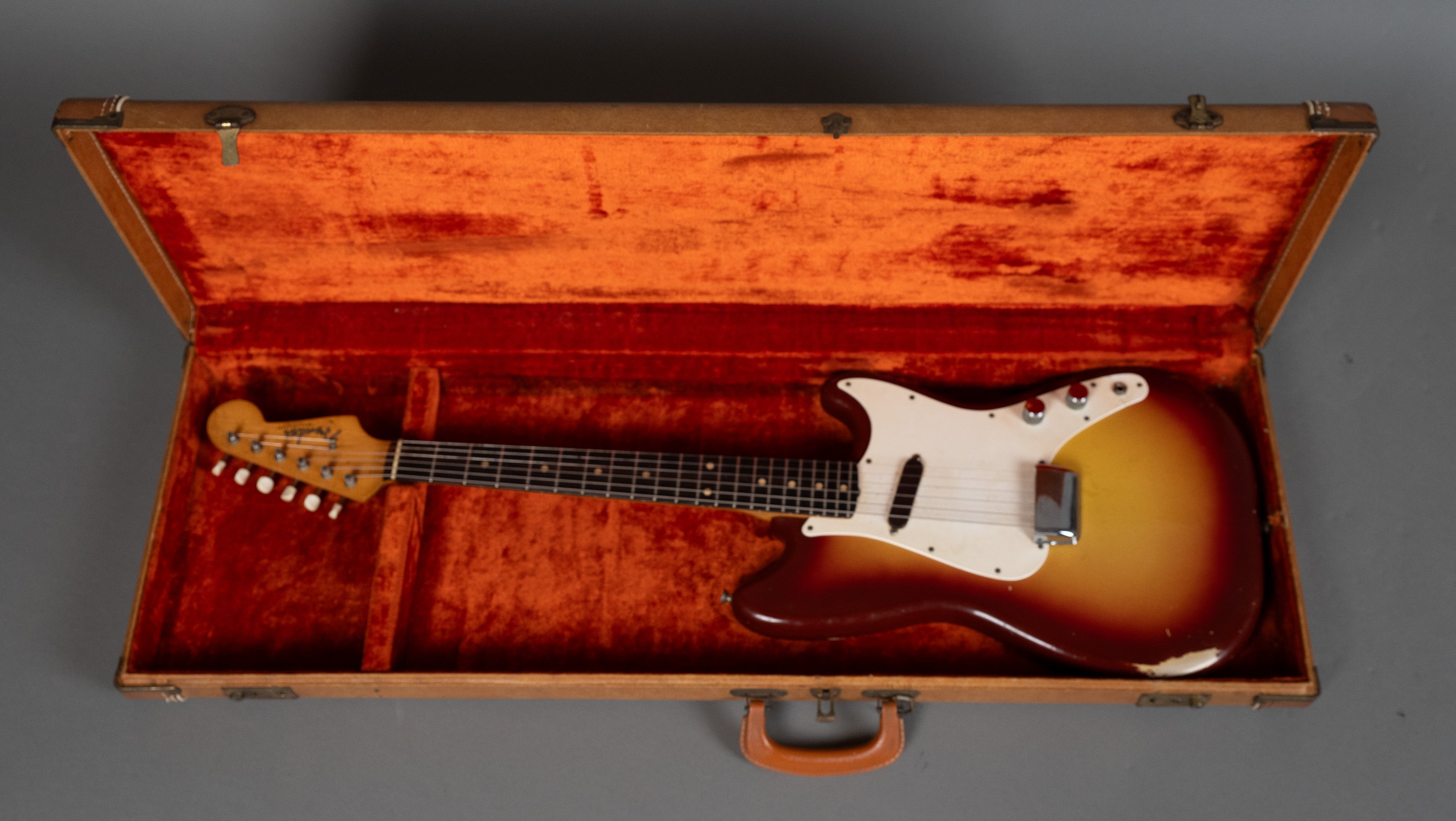 1962 Fender Musicmaster (USA, Maroonburst, OHSC)