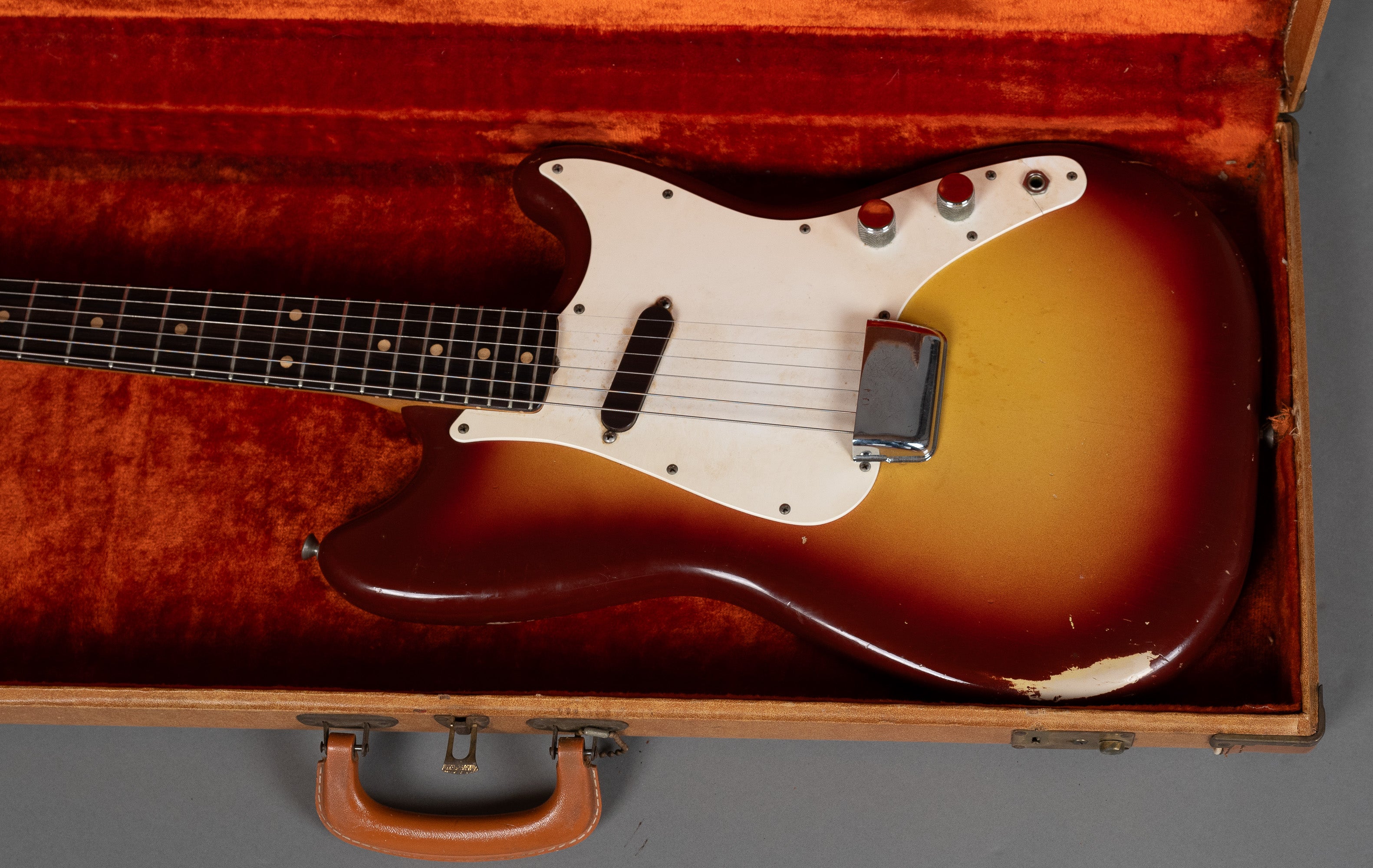 1962 Fender Musicmaster (USA, Maroonburst, OHSC)