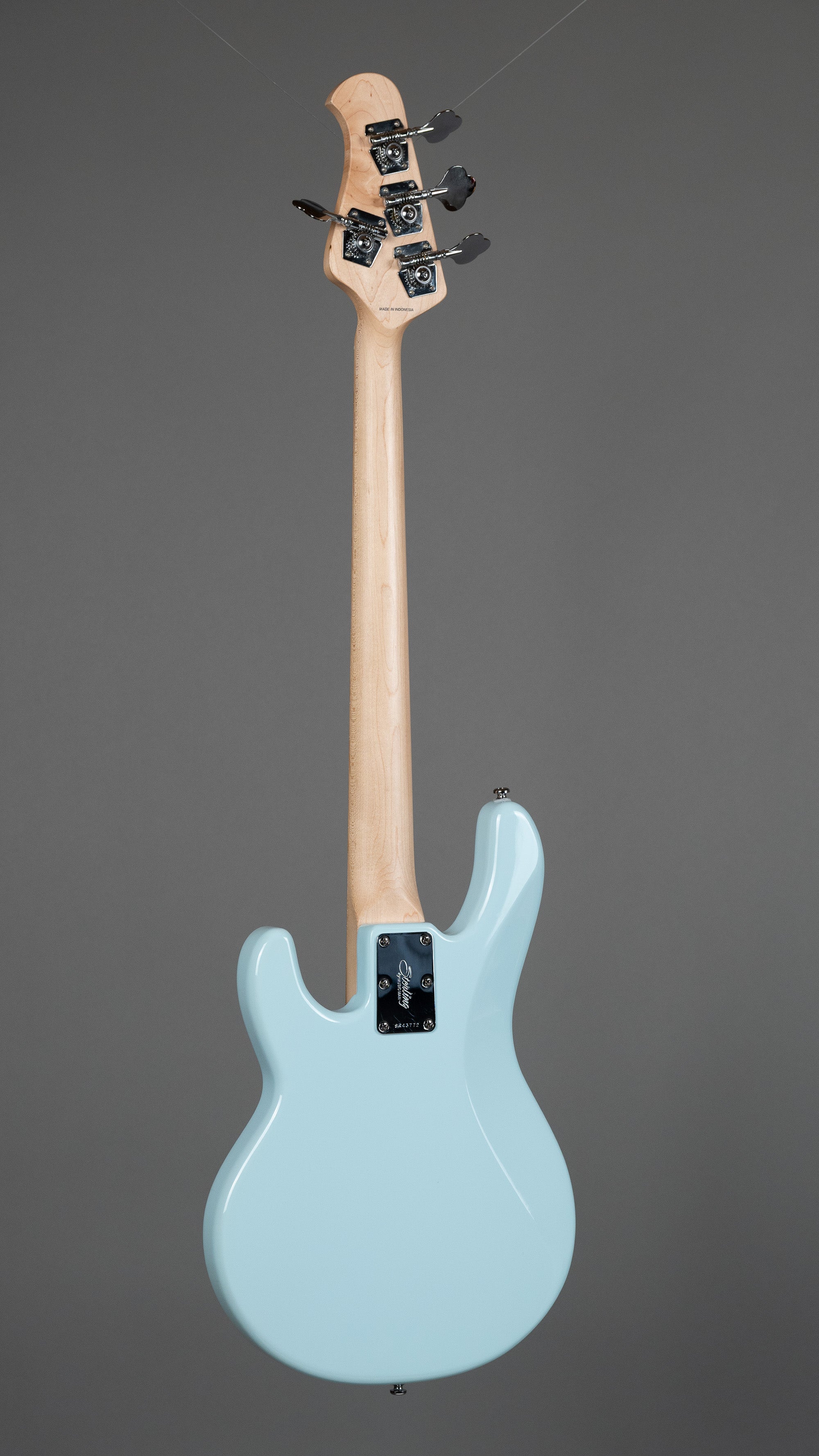 c2020 Sterling By Musicman Shortscale Stingray (Indonesia, Sonic Blue)