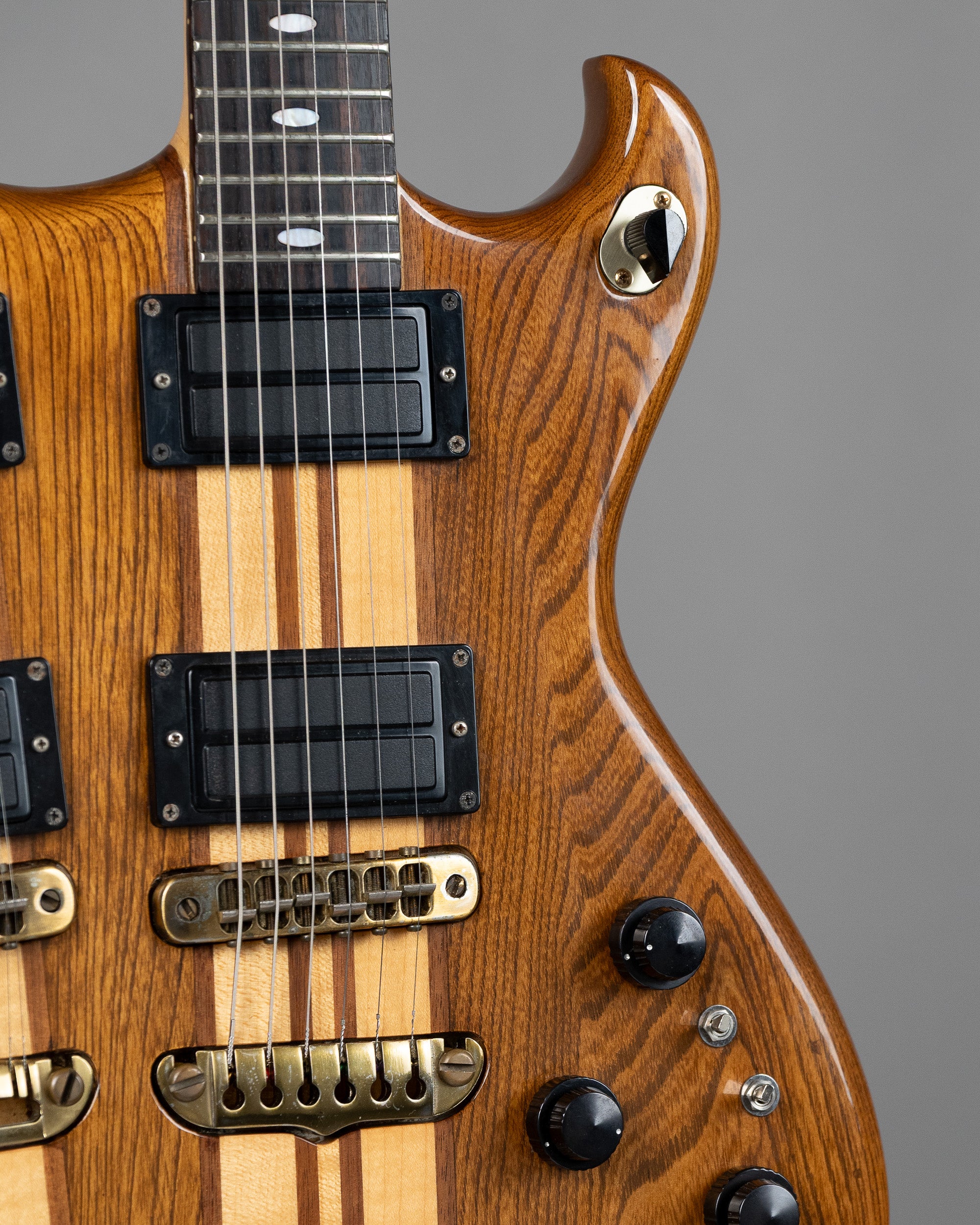 c1979 Aria Pro II Super Twin Double Neck (Japan, Walnut, OHSC)
