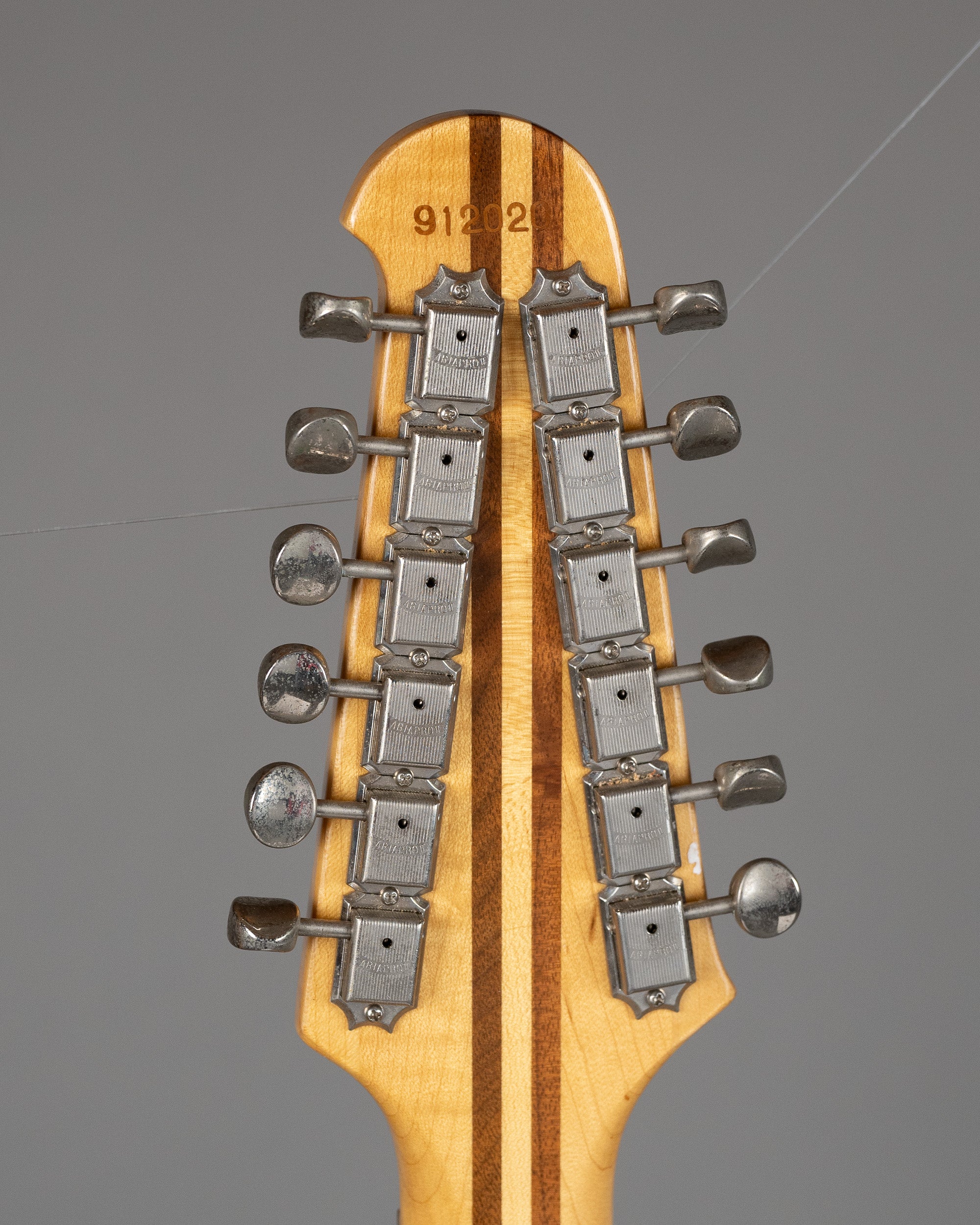 c1979 Aria Pro II Super Twin Double Neck (Japan, Walnut, OHSC)