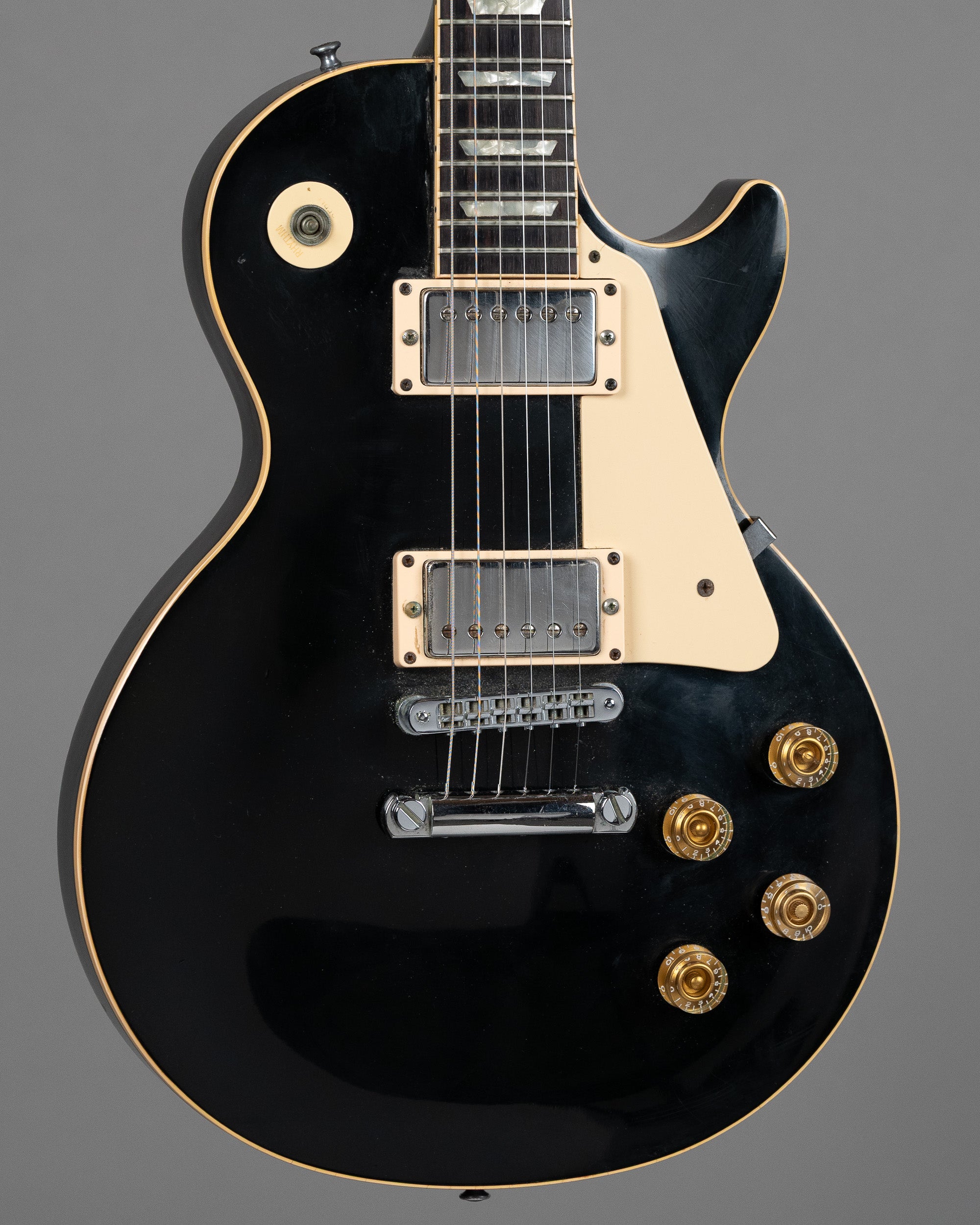 1990 Gibson Les Paul Standard (USA, Black, OHSC)