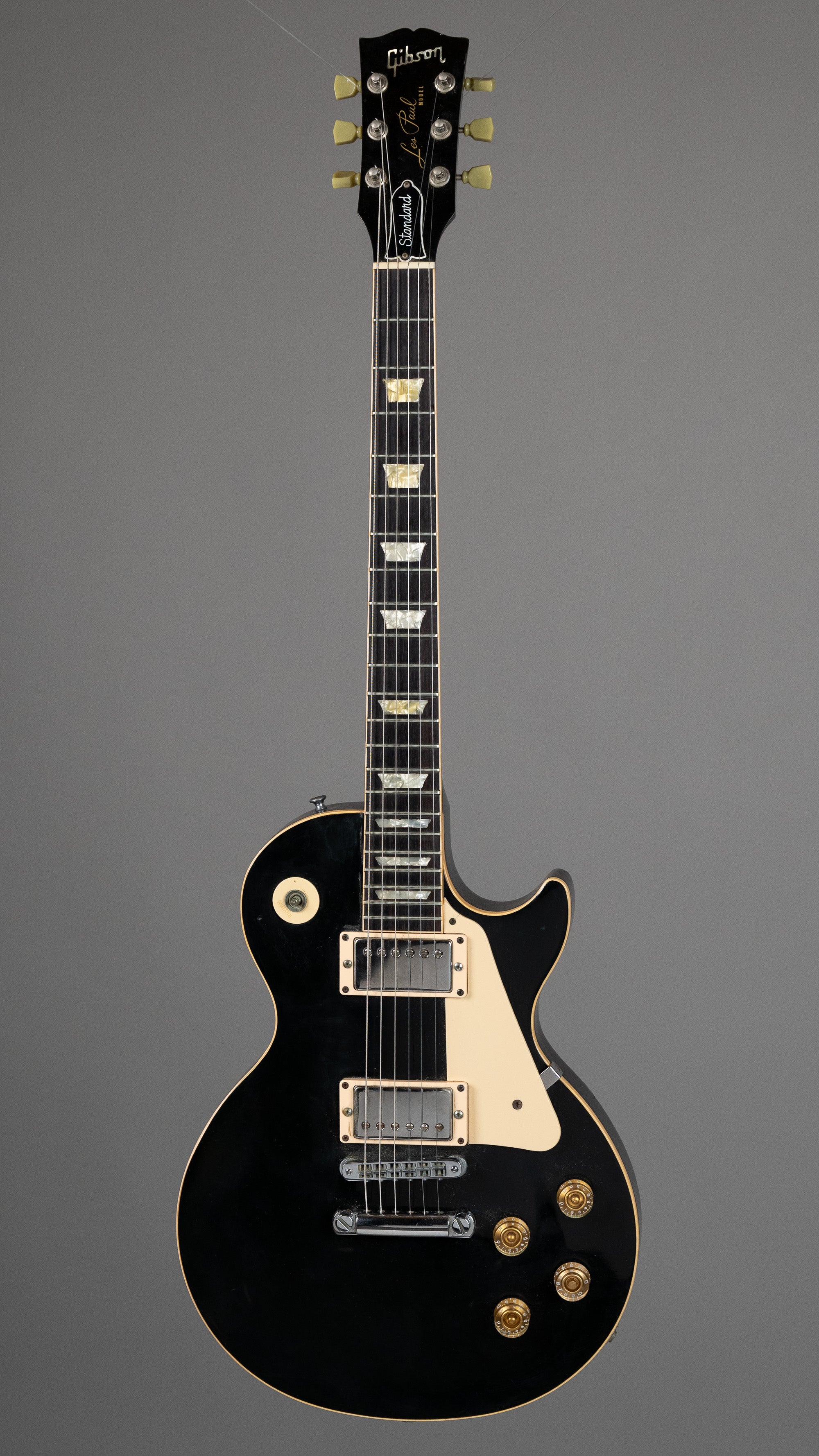 1990 Gibson Les Paul Standard (USA, Black, OHSC)