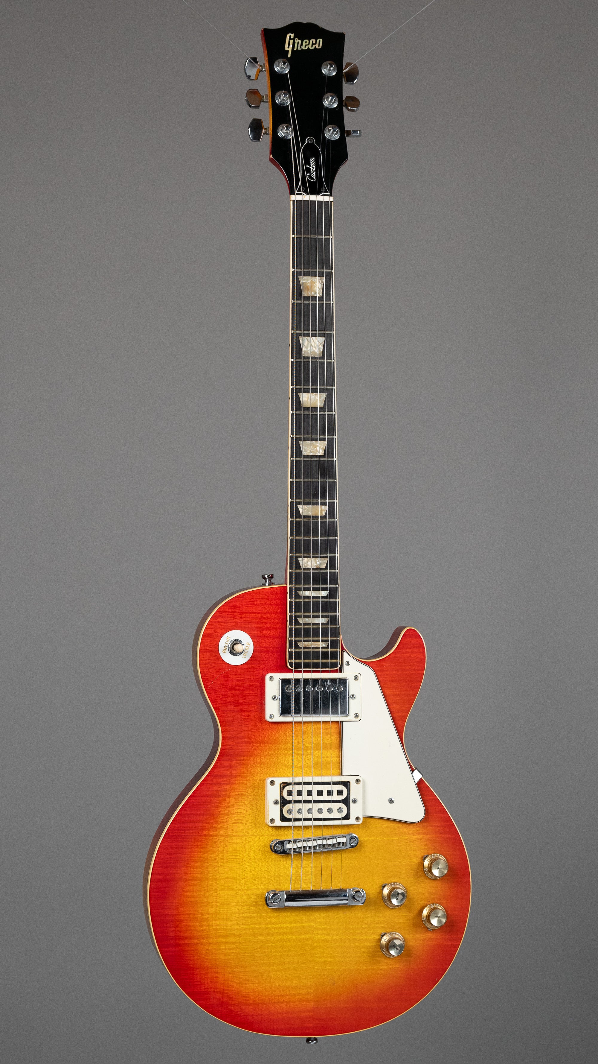 c1973 Greco EG-480 LP Custom (Japan, Cherry Sunburst)