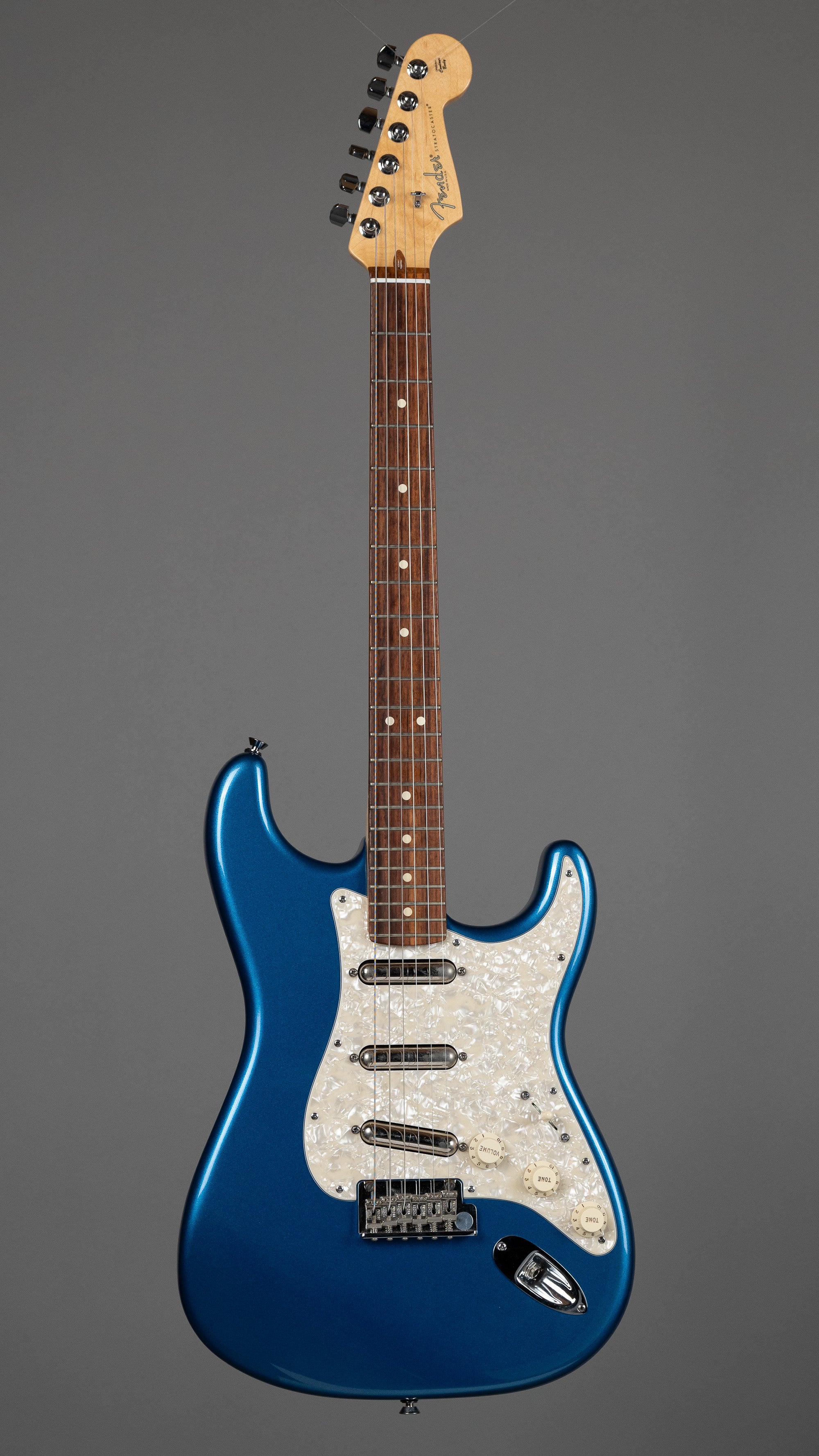 2012 Fender FSR Lipstick Stratocaster (USA, Lake Placid Blue, OHSC)