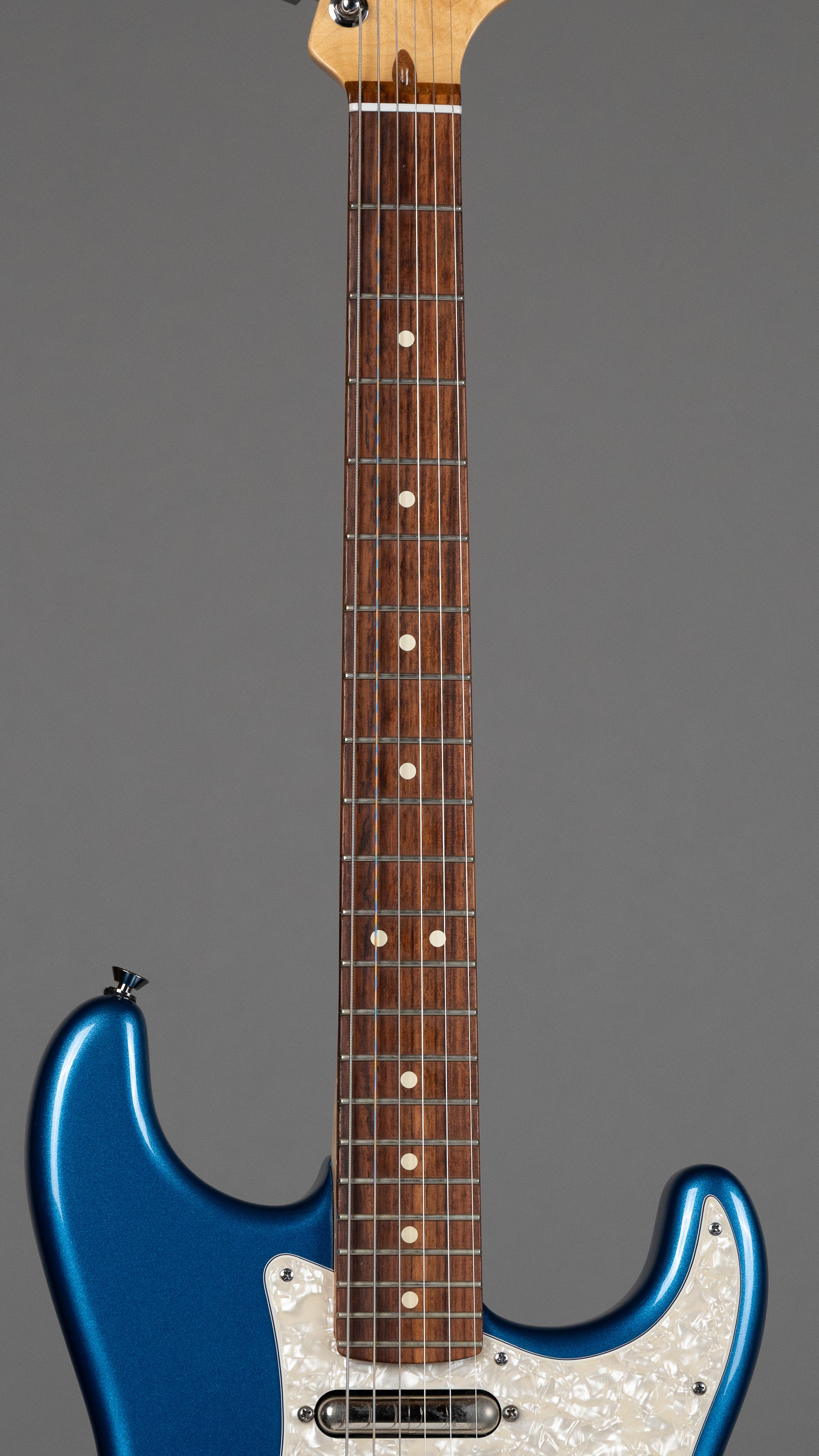 2012 Fender FSR Lipstick Stratocaster (USA, Lake Placid Blue, OHSC)