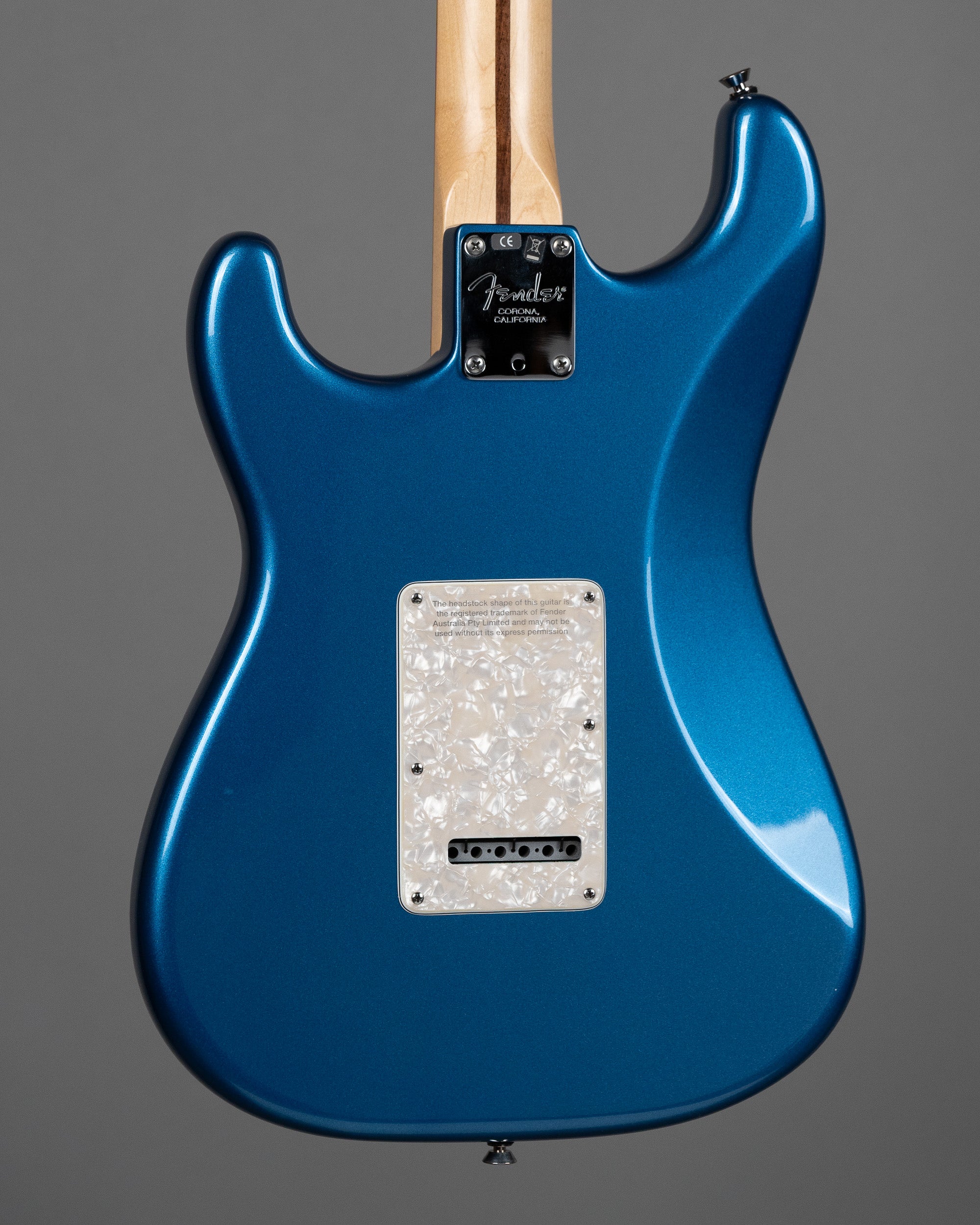 2012 Fender FSR Lipstick Stratocaster (USA, Lake Placid Blue, OHSC)