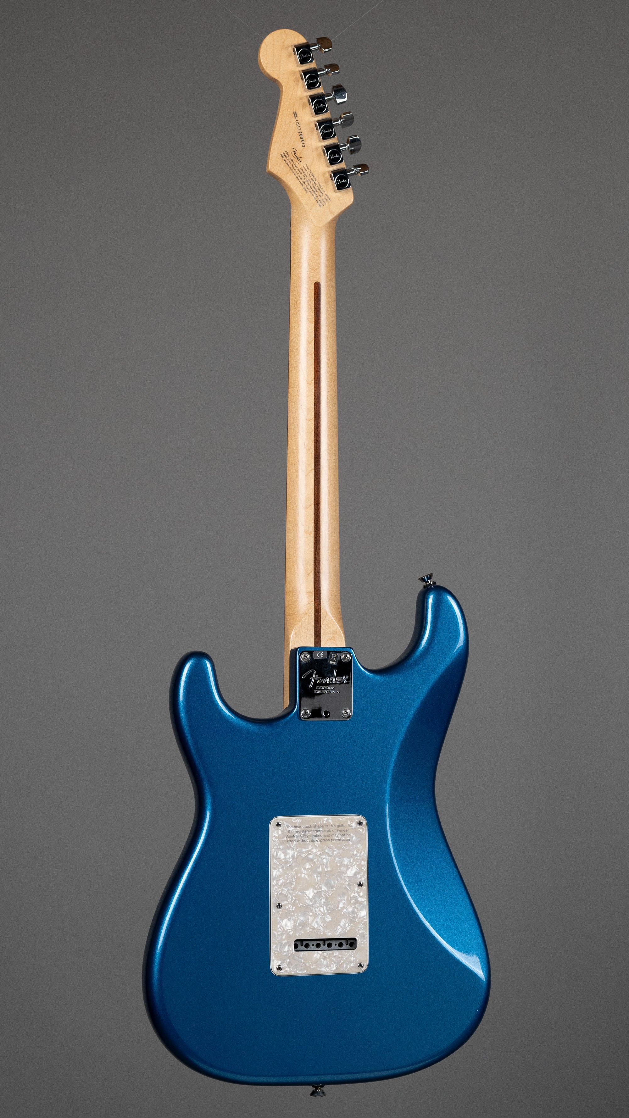 2012 Fender FSR Lipstick Stratocaster (USA, Lake Placid Blue, OHSC)