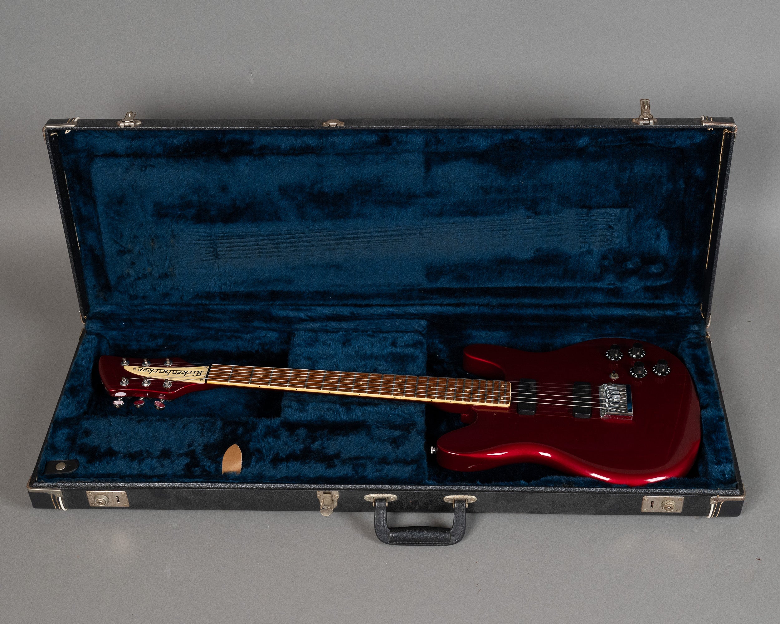 1990 Rickenbacker 230 Hamburg (USA, Burgundyglo, OHSC)