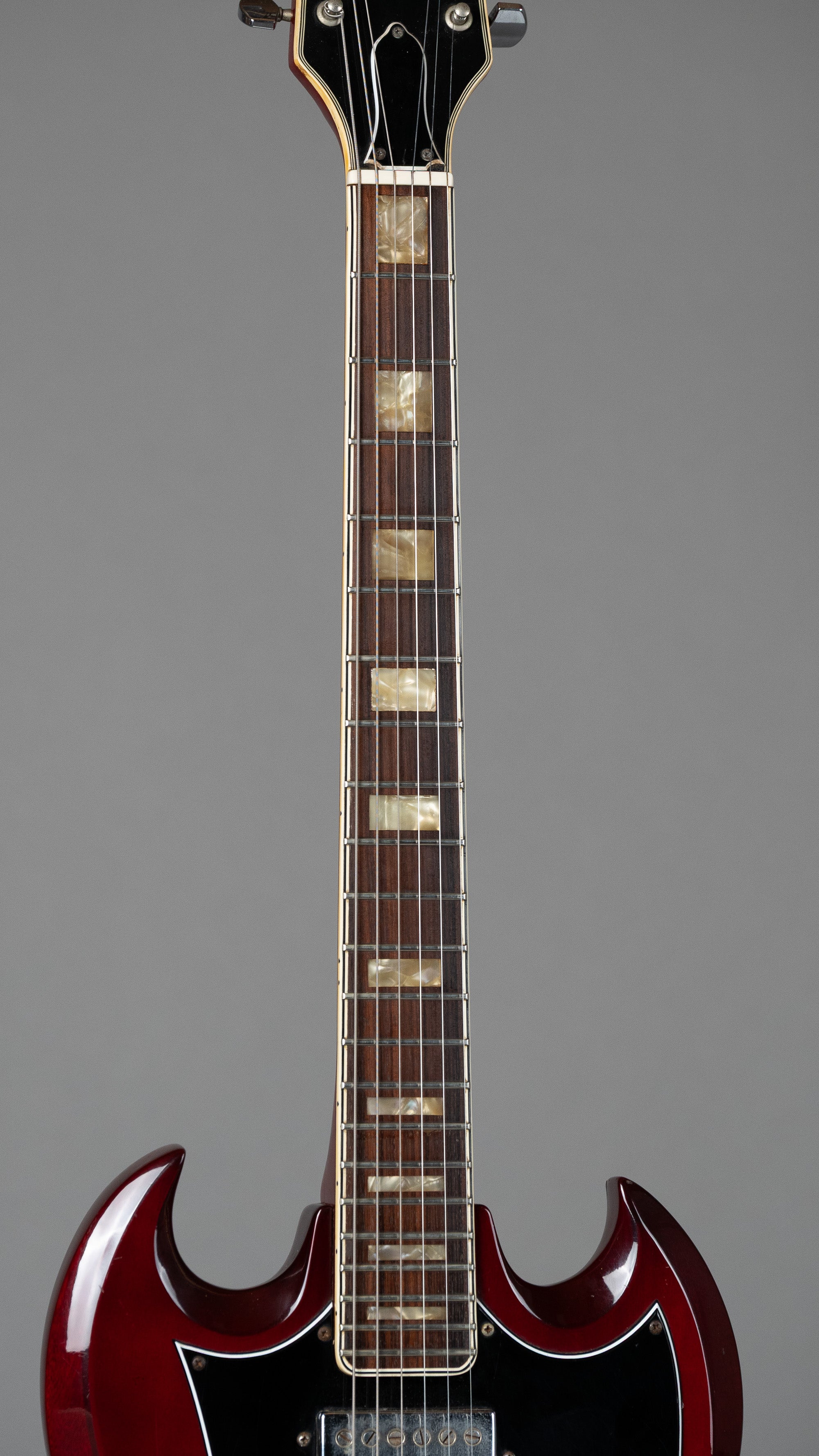 c1970s Teisco SG w/Bigbsy style Trem (Japan, Cherry)