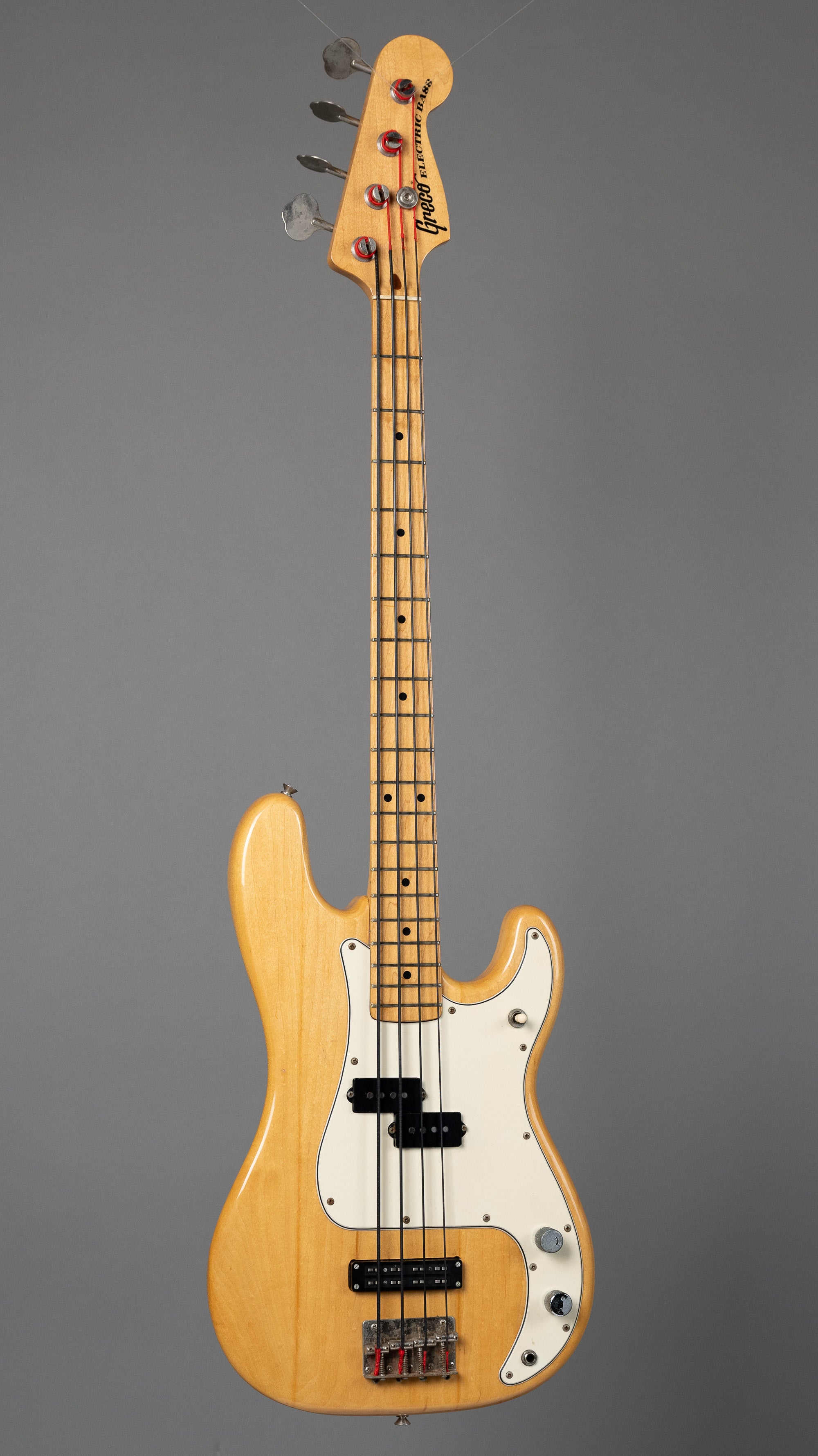 c1976 Greco PJ Electric Bass (Japan, Natural)