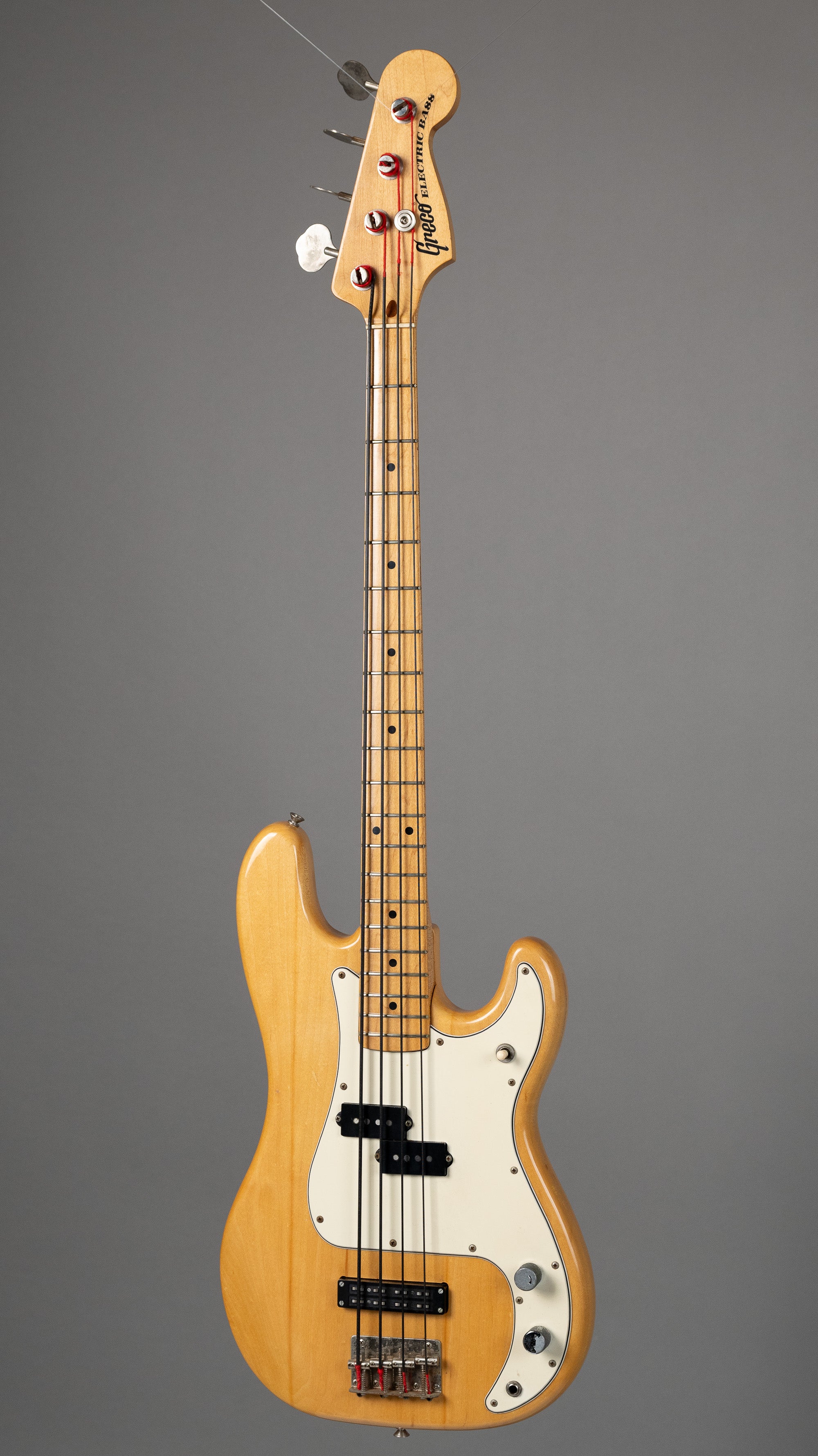 c1976 Greco PJ Electric Bass (Japan, Natural)