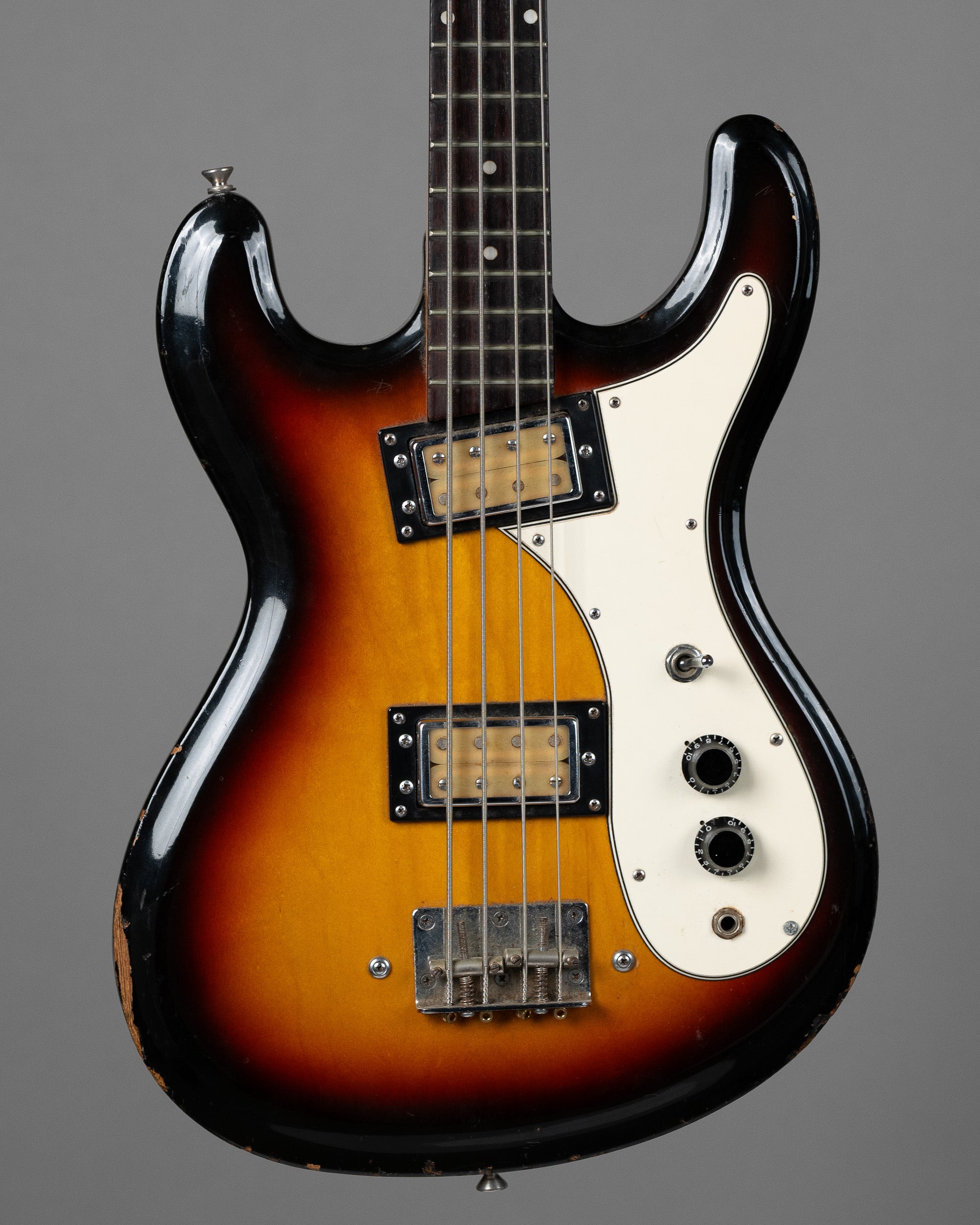 c1972 Univox Hi-Flier Bass (Japan, Sunburst)