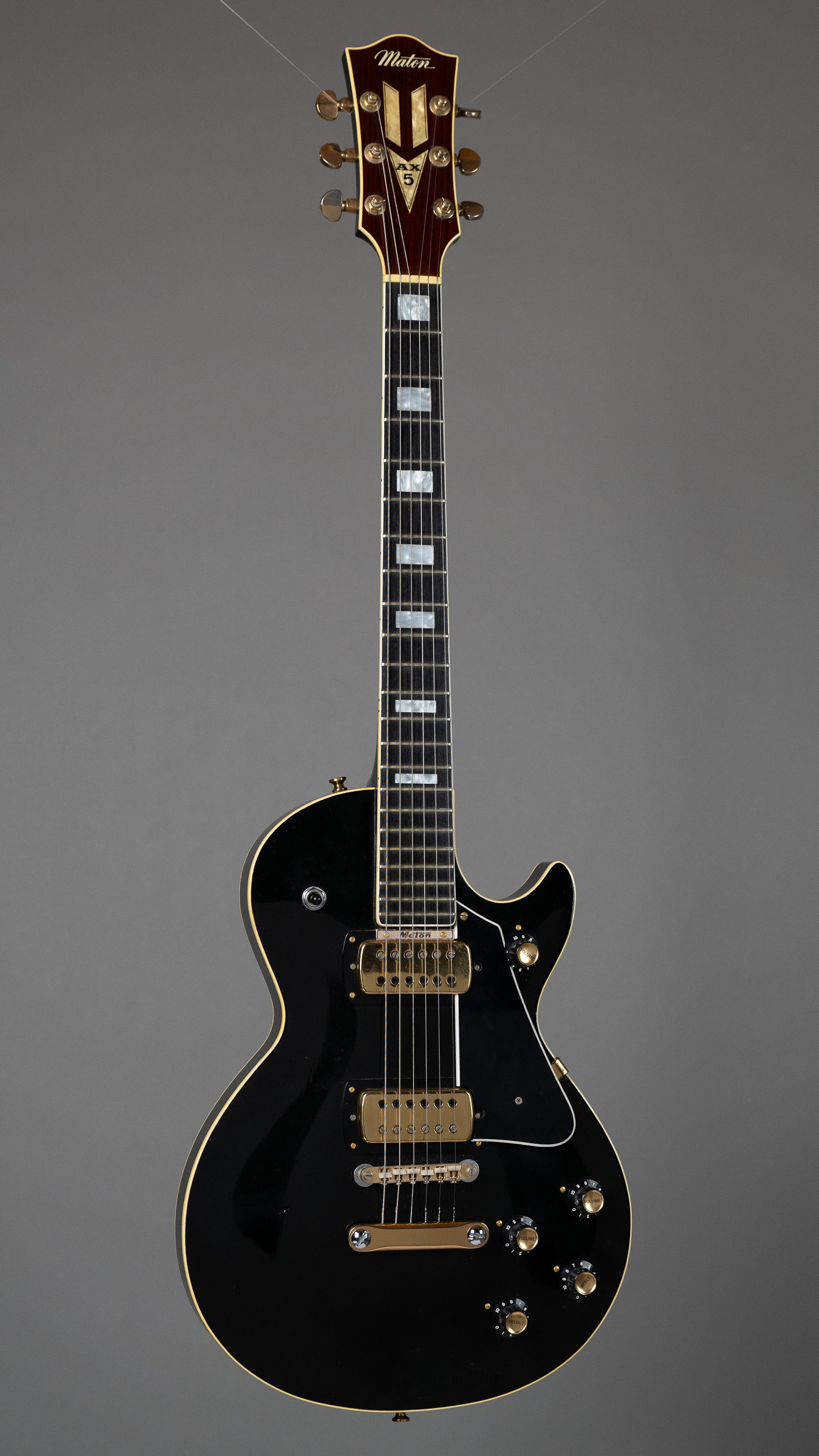 1971 Maton AX5 (Australia, Black, OHSC)