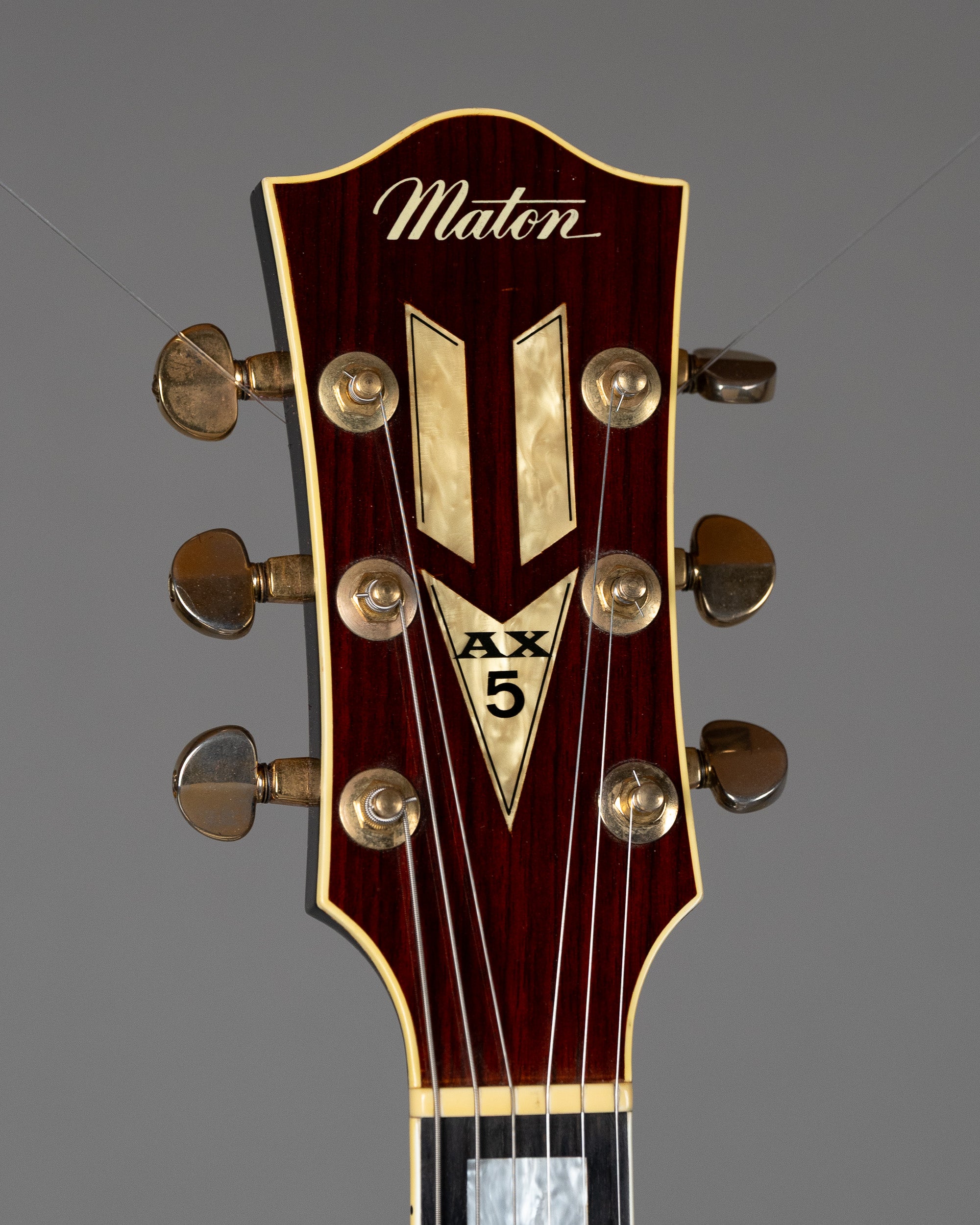 1971 Maton AX5 (Australia, Black, OHSC)
