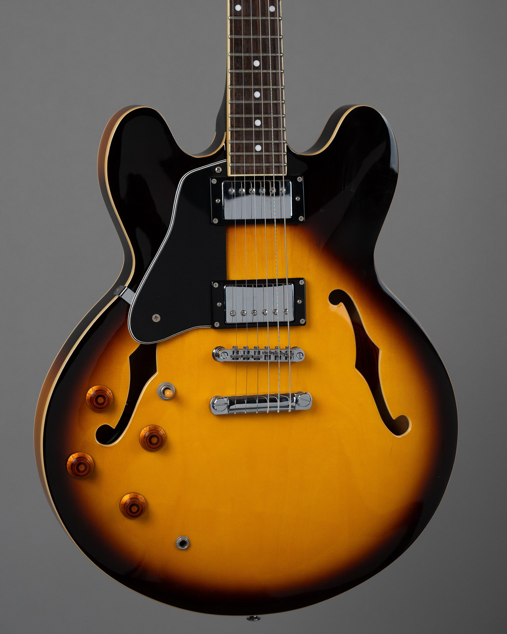 c2012 Tokai ES335 Copy Left Handed (China, Sunburst)