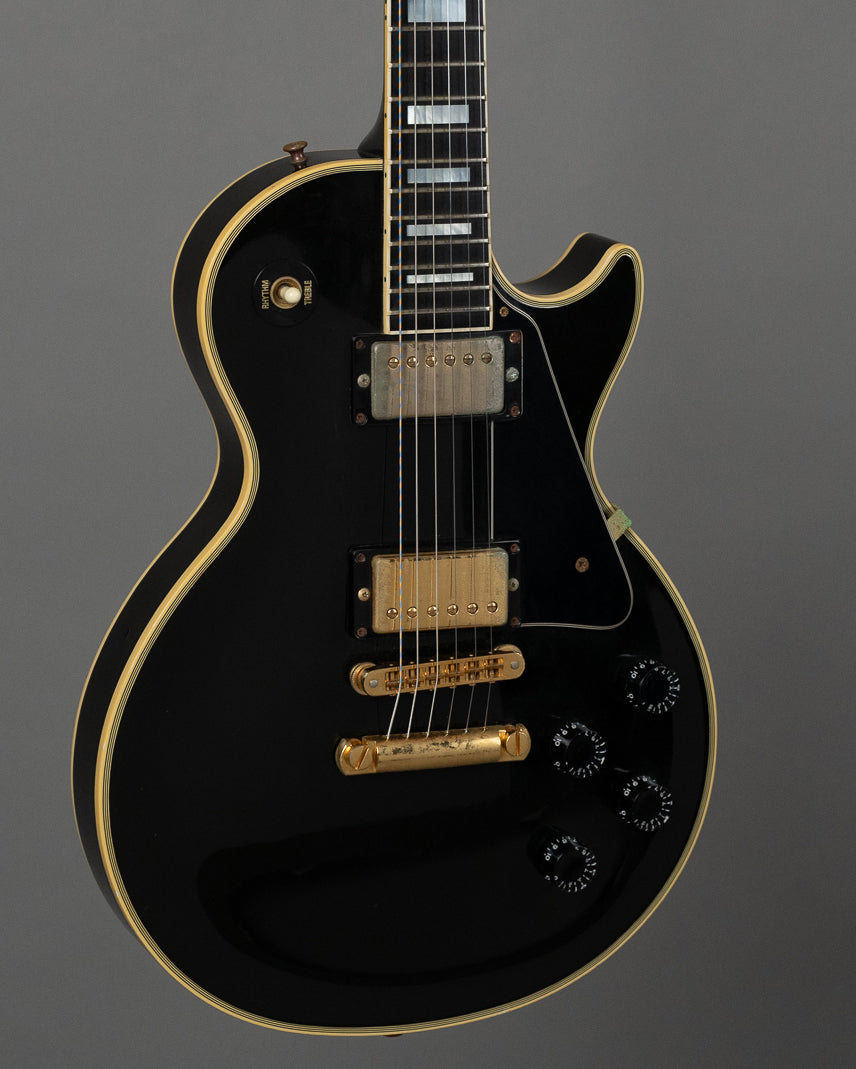 1989 Gibson Les Paul Custom (USA, Black, OHSC)