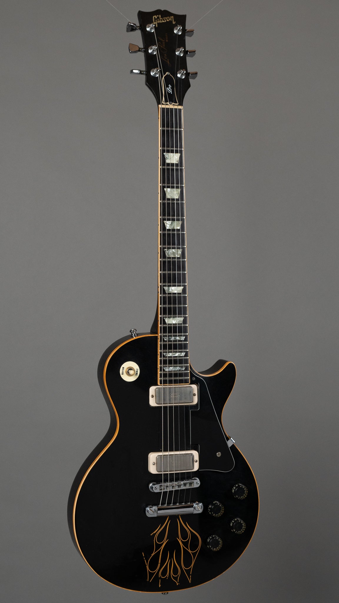 1977 Gibson Les Paul Pro (USA, Black, HSC)
