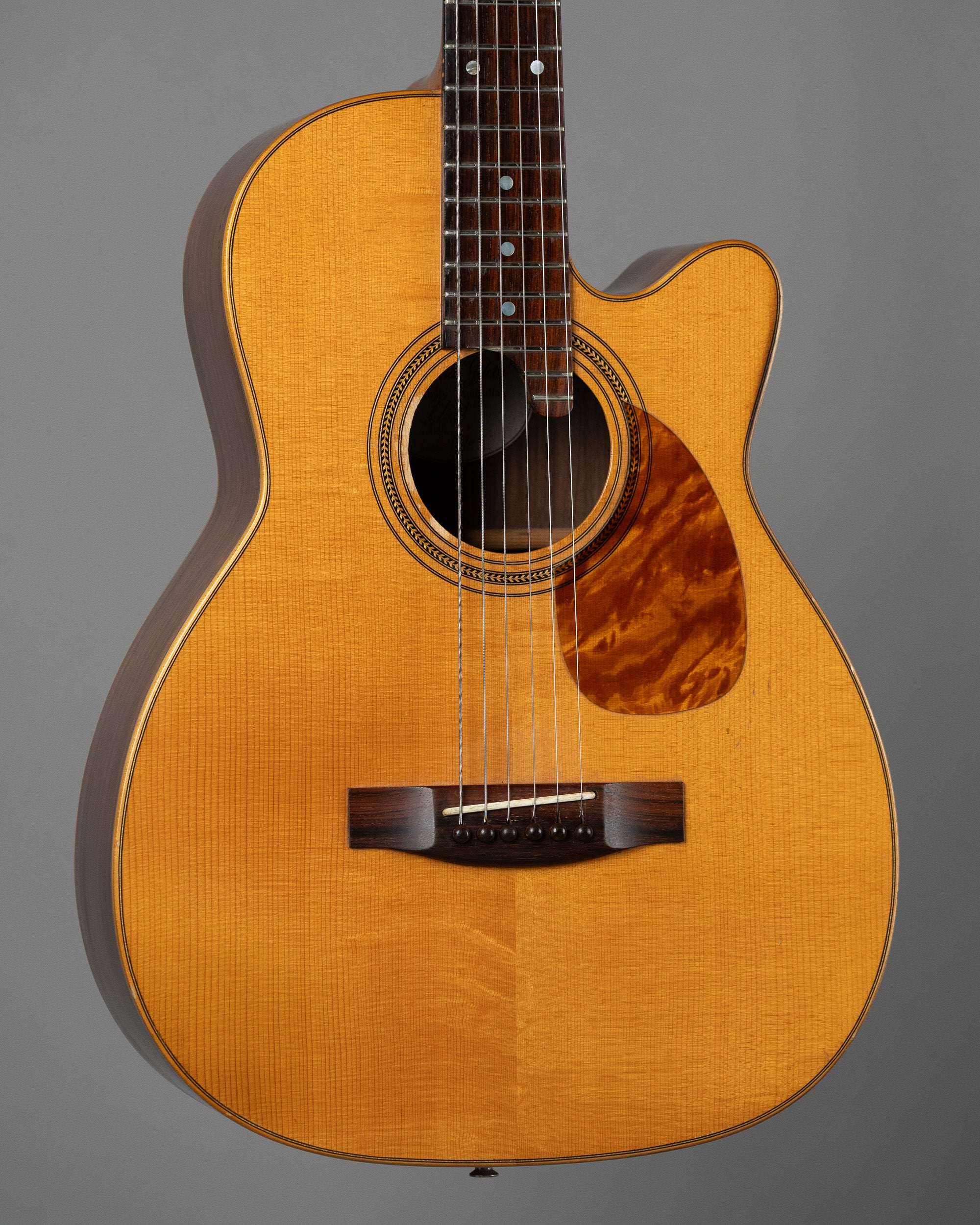 1994 Gerard Gilet 00 Cutaway Acoustic (Australia, Spruce, Rosewood, HSC)