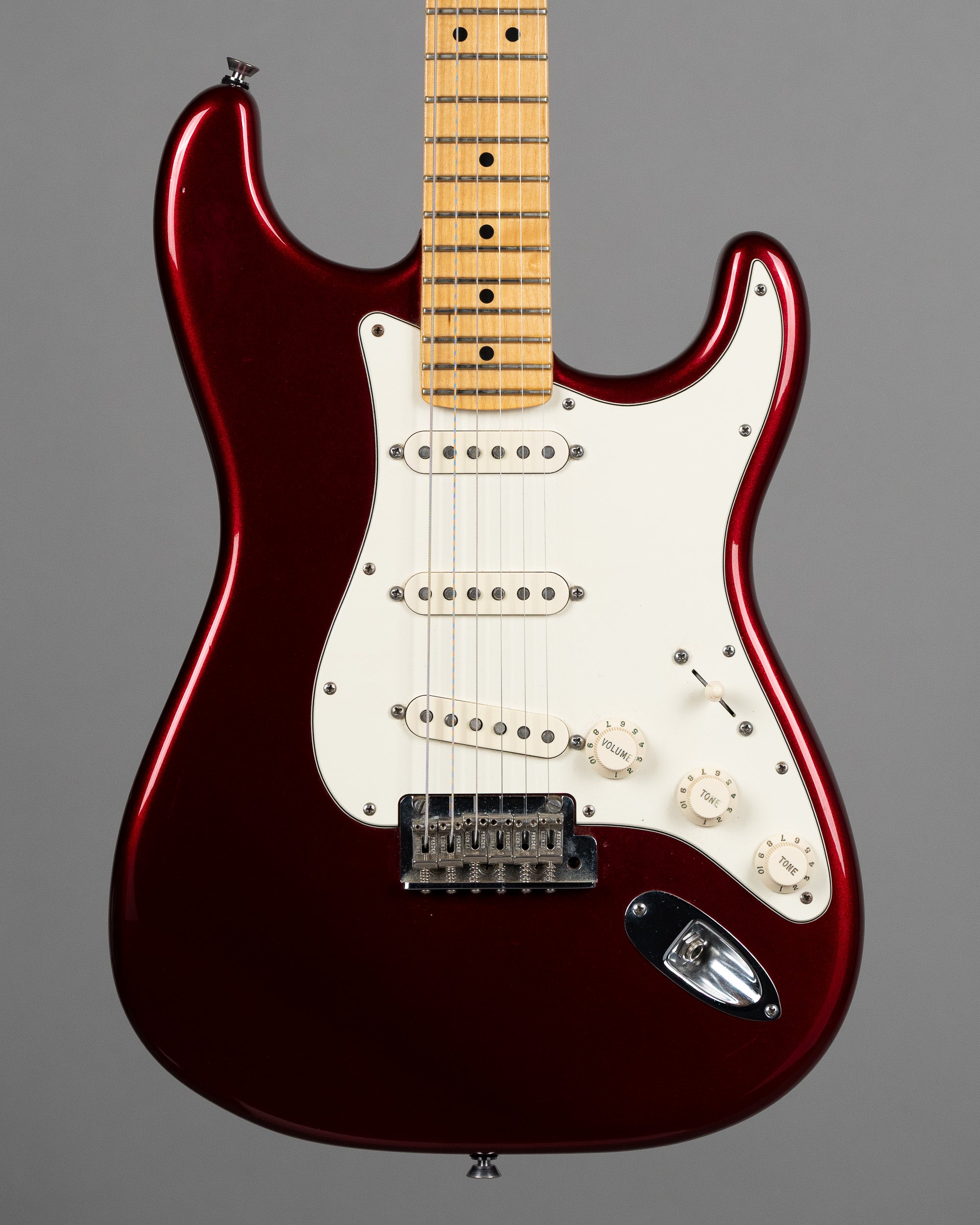 2013 Fender American Standard Stratocaster (USA, Mystic Red, OHSC)