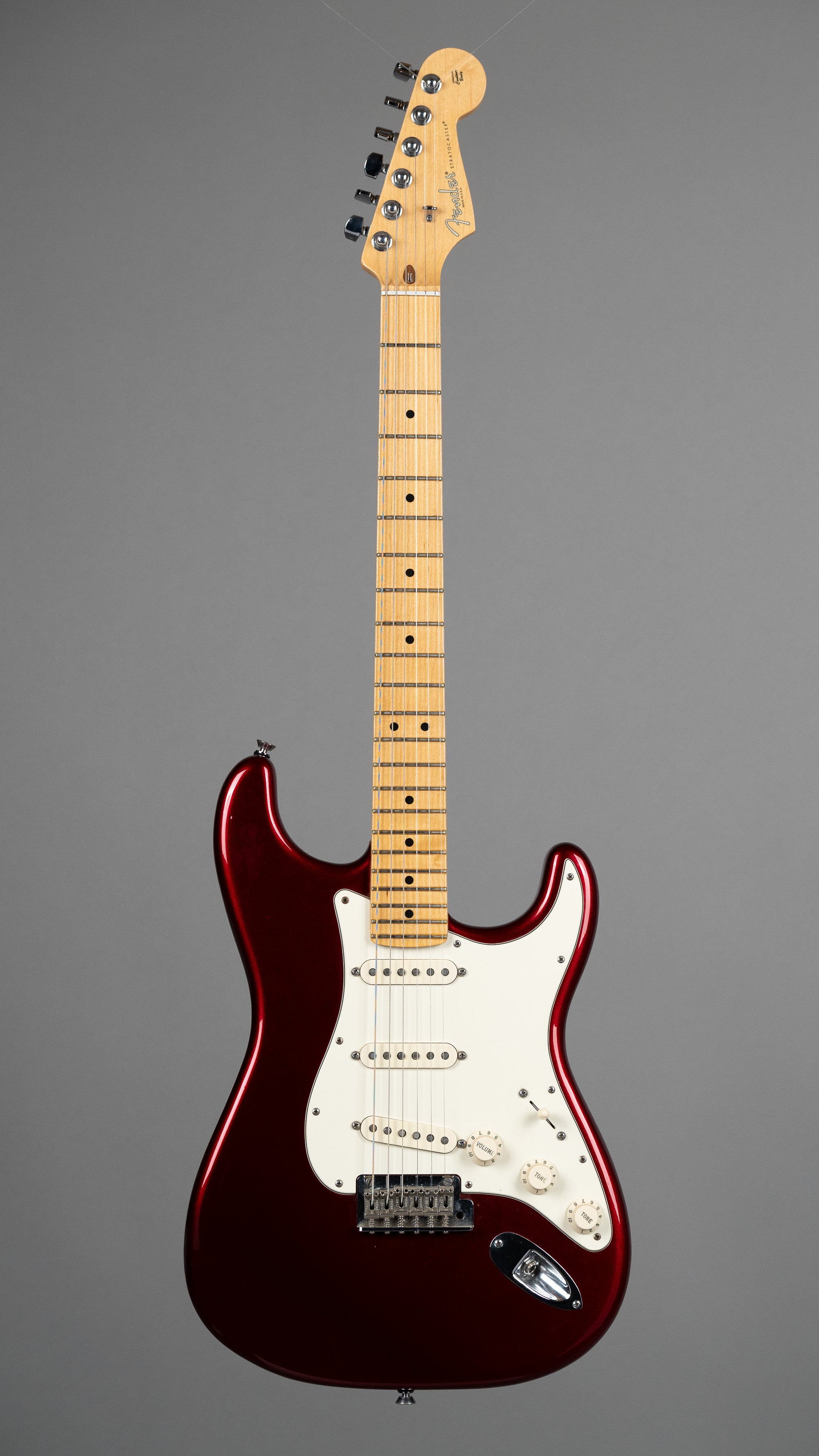 2013 Fender American Standard Stratocaster (USA, Mystic Red, OHSC)