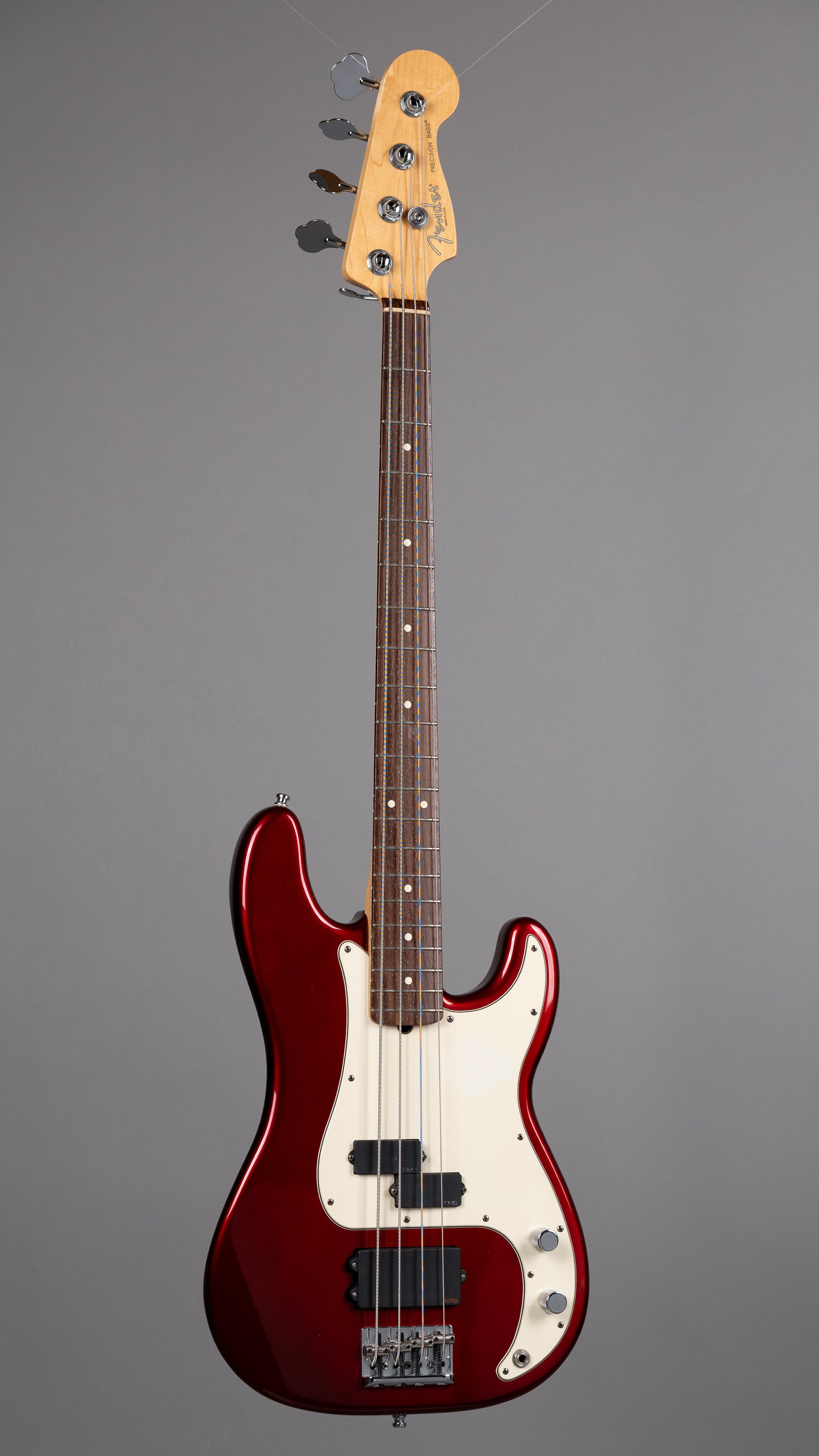 2007 Fender American Standard Precision Bass (USA, Candy Cola, Bag)