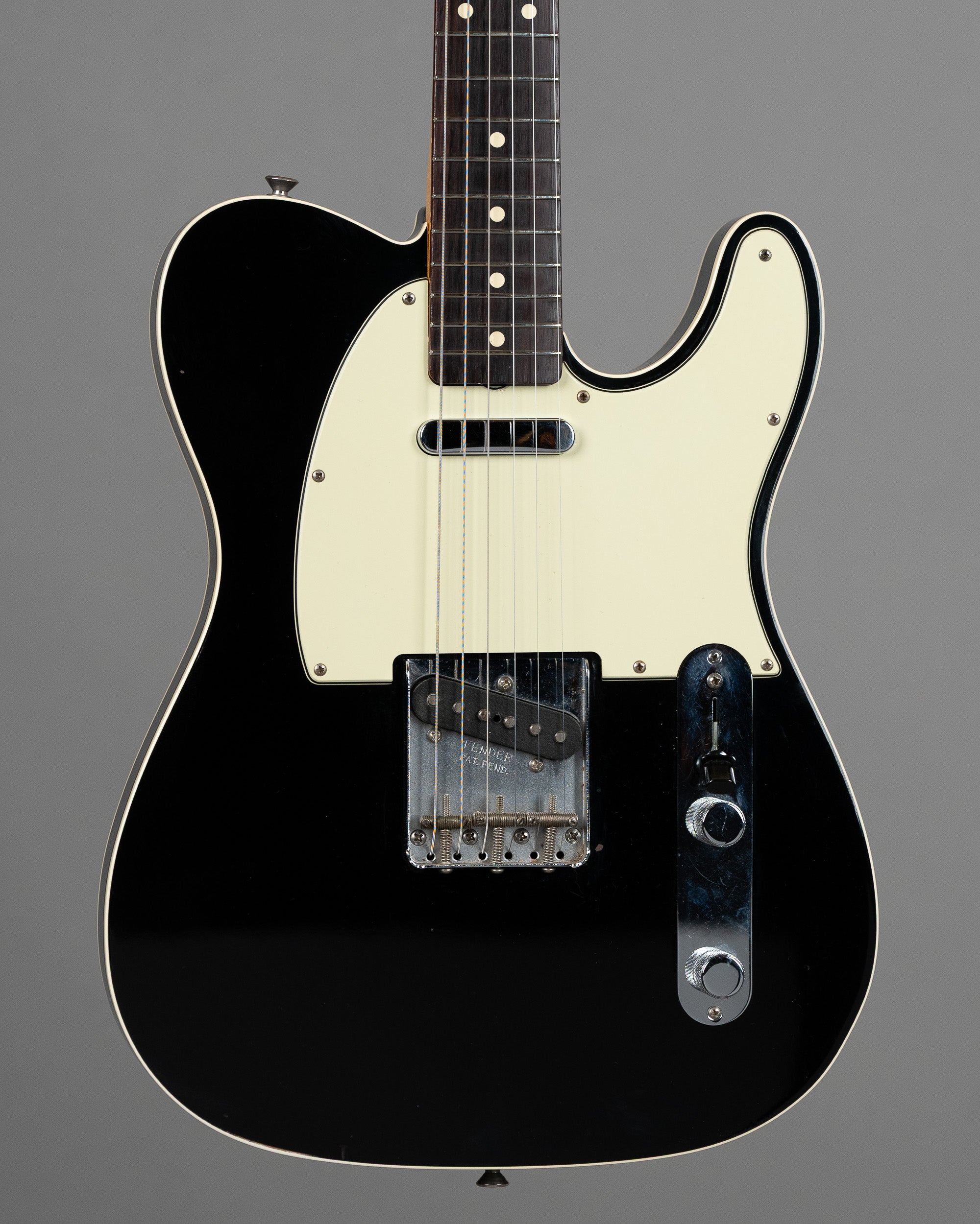 2011 Fender American Vintage Reissue '62 Telecaster Custom (USA, Black, OHSC)