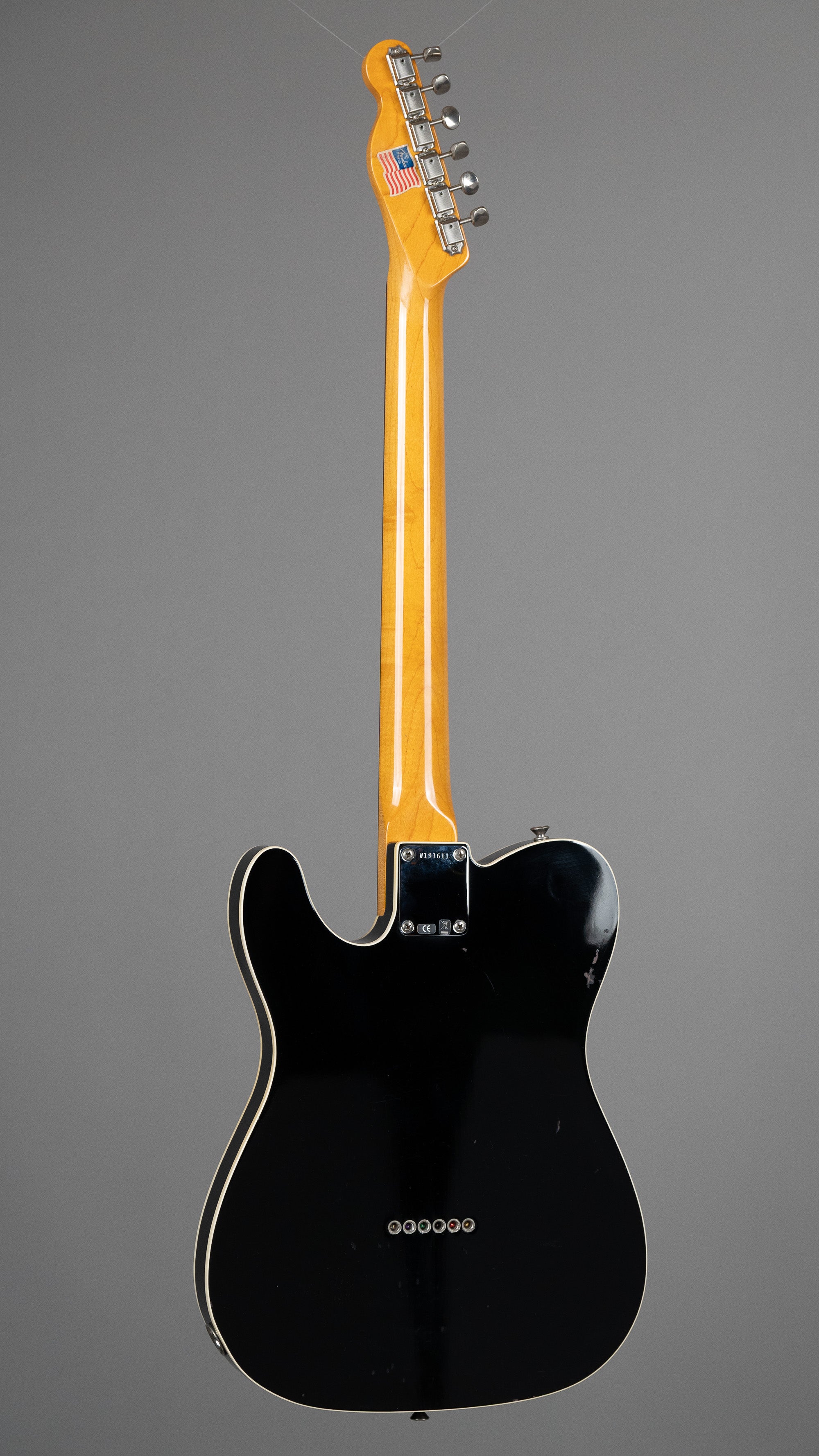 2011 Fender American Vintage Reissue '62 Telecaster Custom (USA, Black, OHSC)